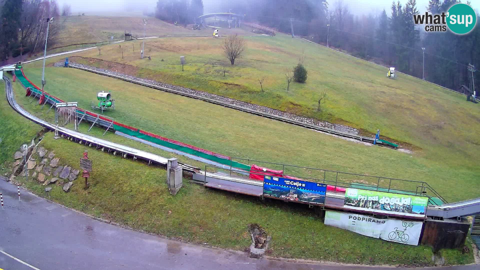 Celjska Koča – Blick vom Hotel