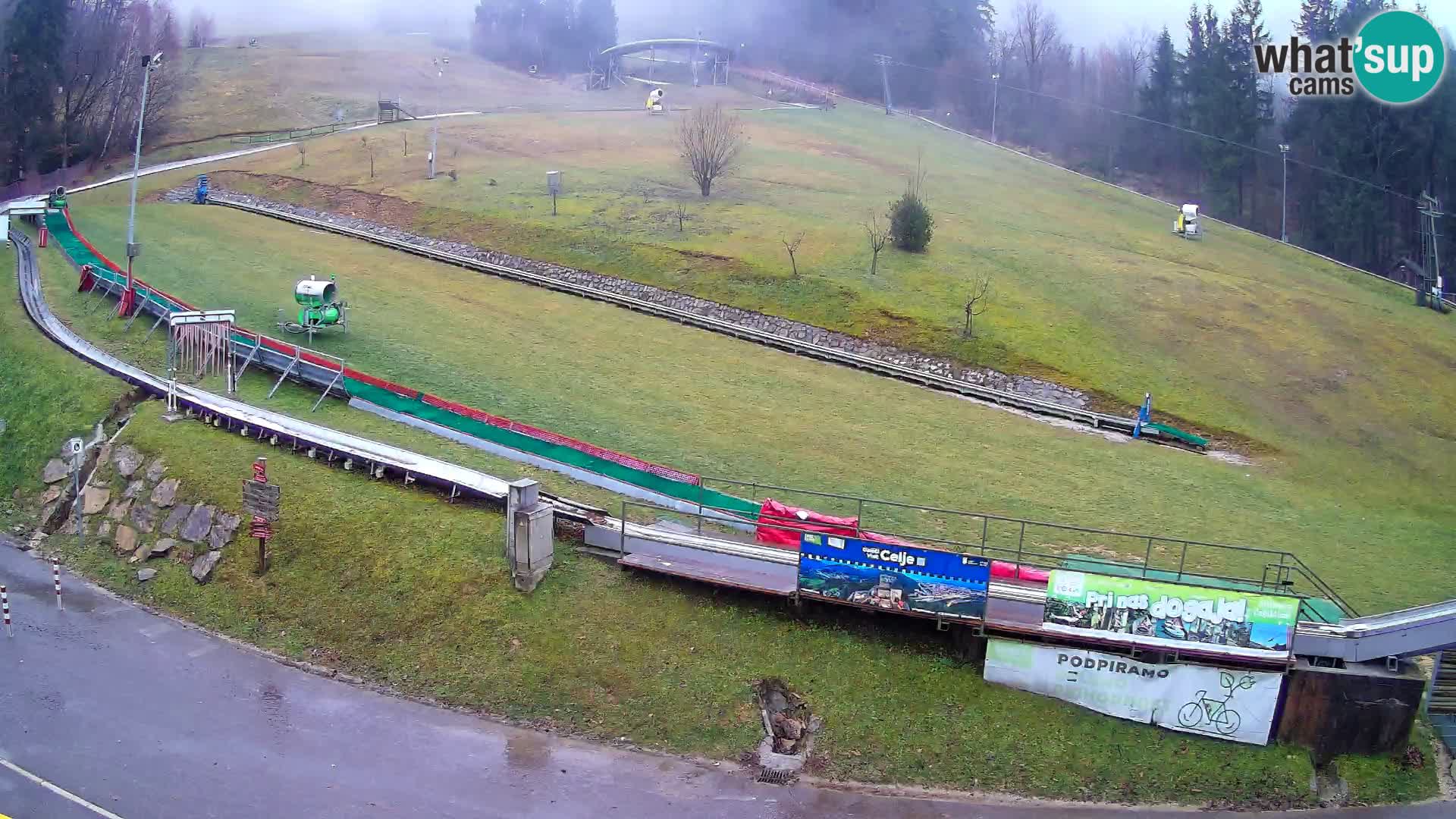 Celjska Koča – Blick vom Hotel