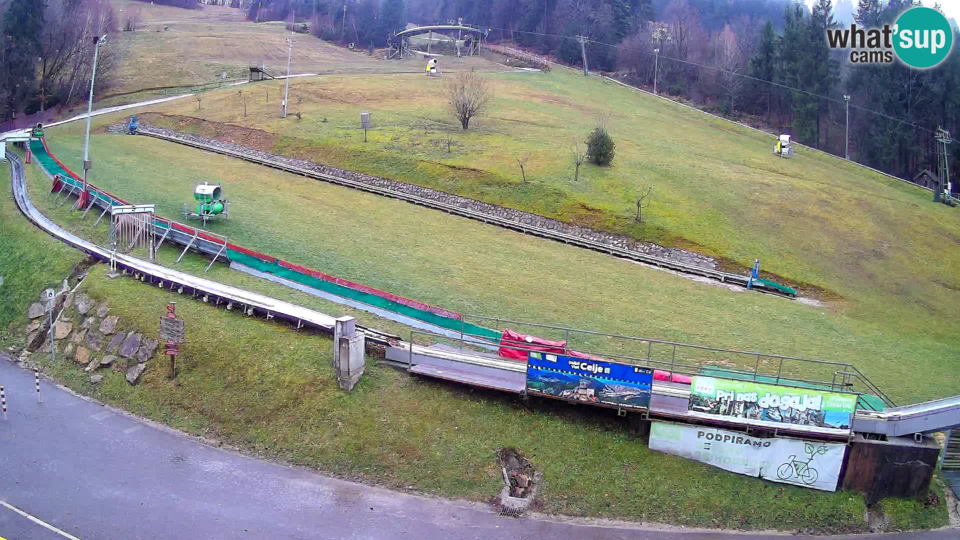 Celjska Koča – Blick vom Hotel