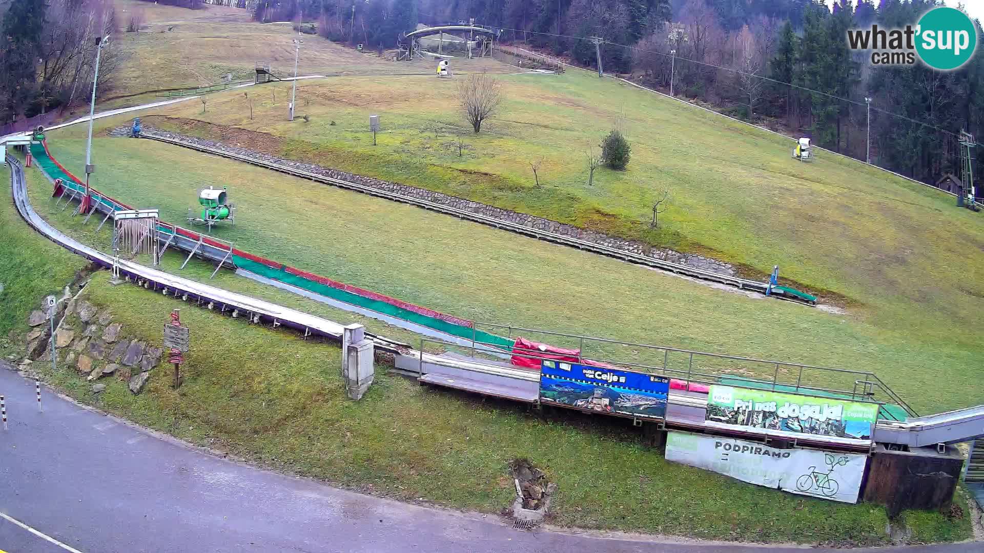 Celjska Koča – Blick vom Hotel