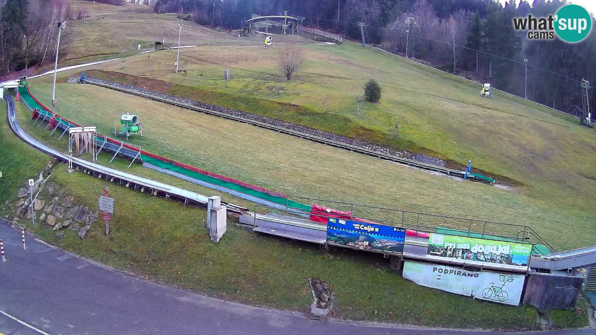 Celjska Koča – Blick vom Hotel