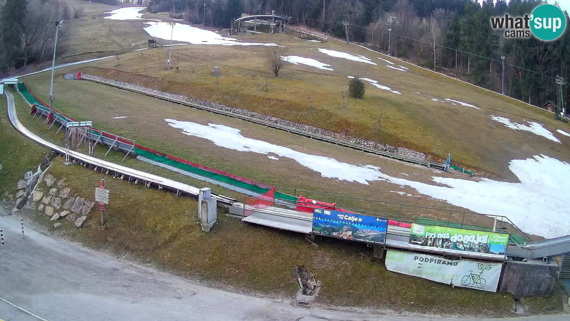 Celjska Koča – Blick vom Hotel