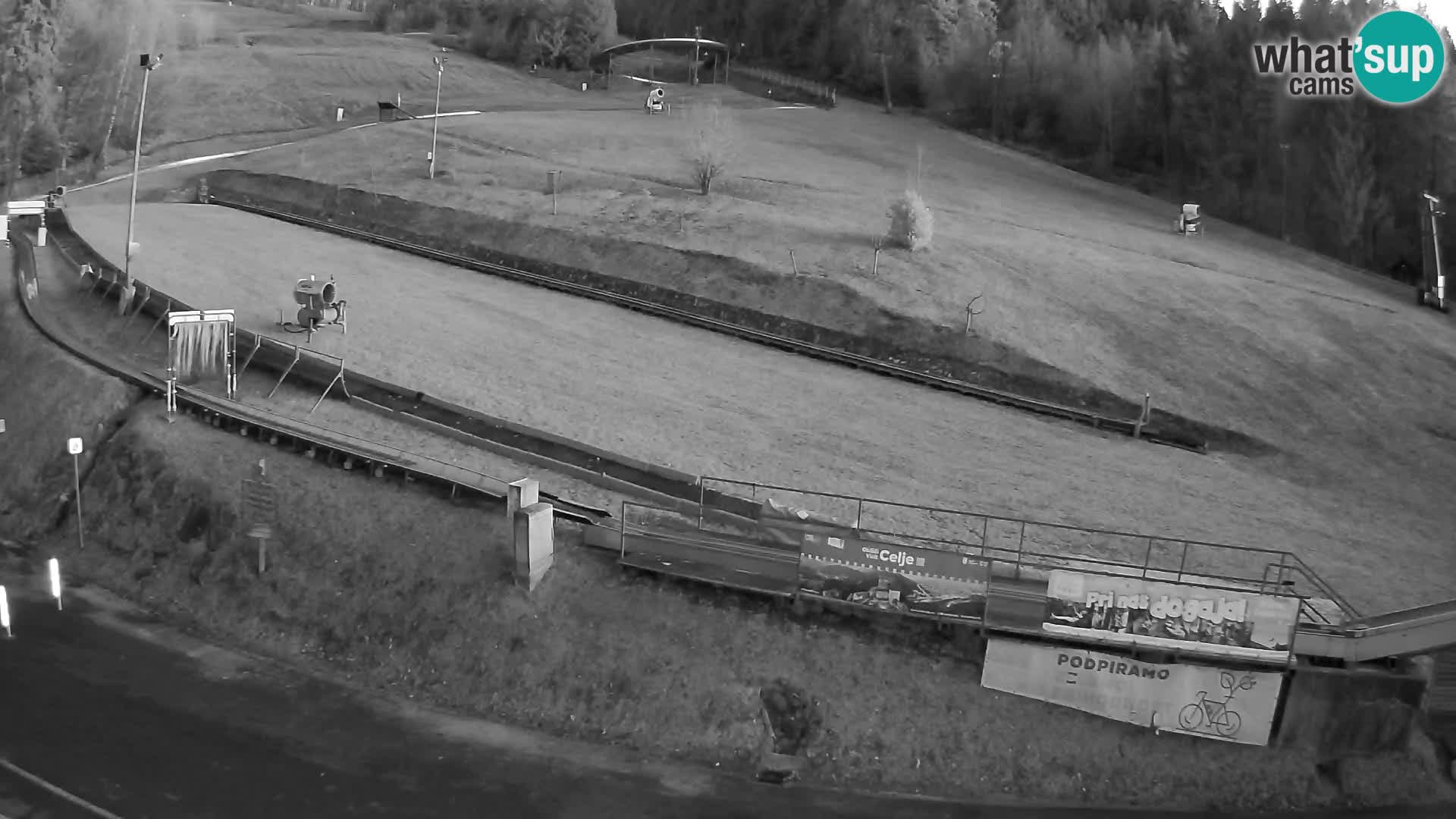 Celjska Koča – Blick vom Hotel