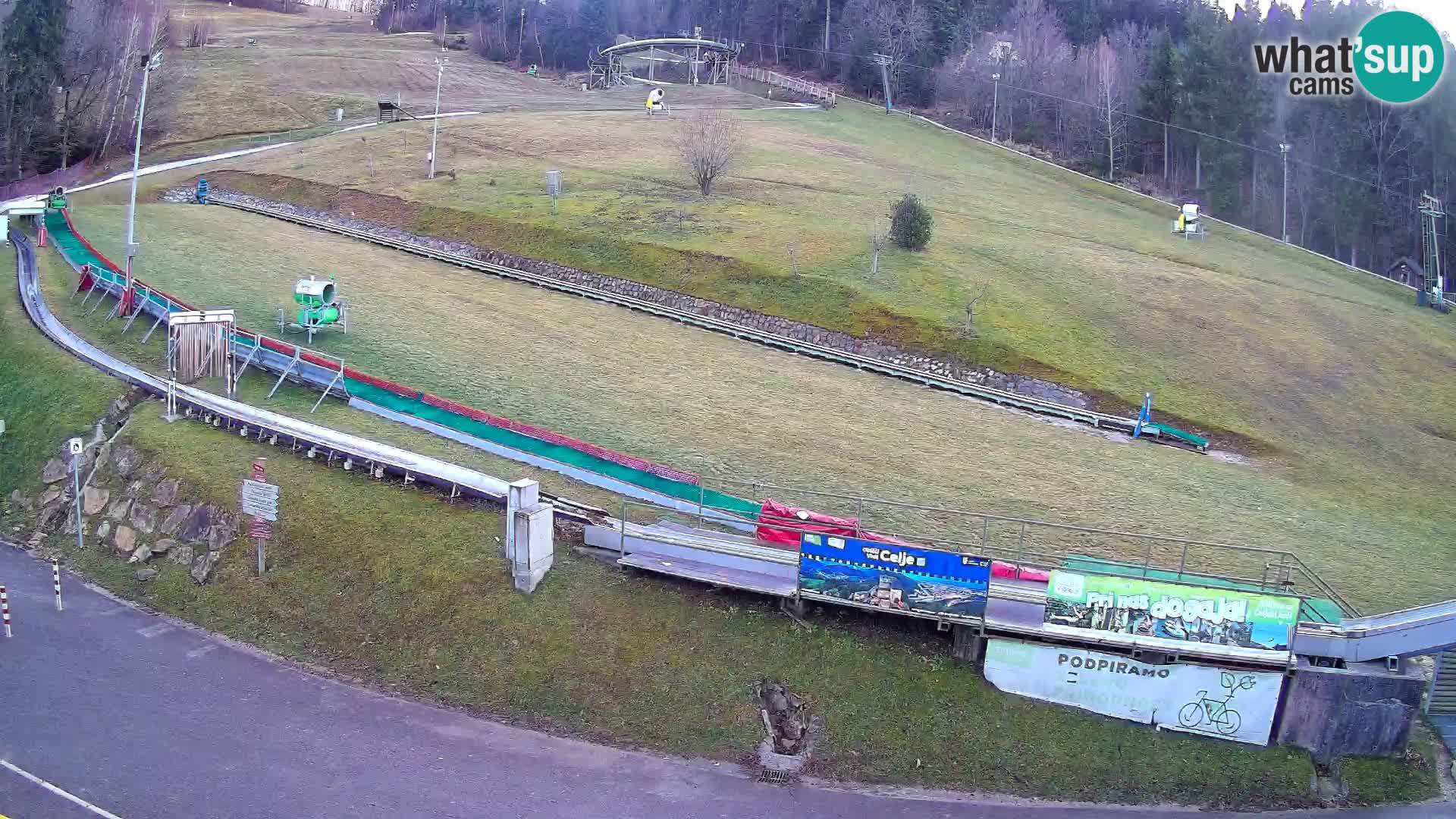 Celjska Koča – Blick vom Hotel