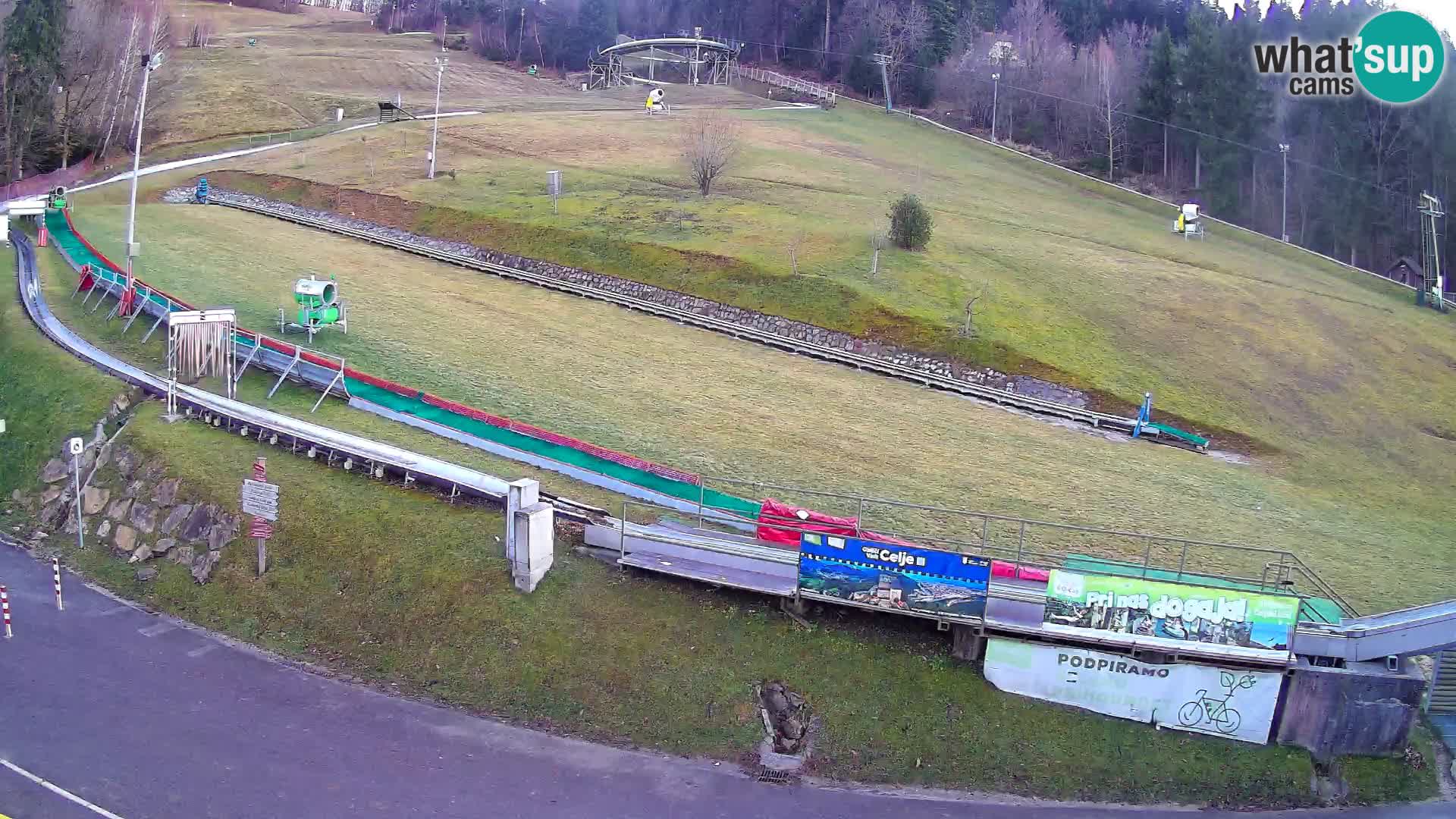 Celjska Koča – Blick vom Hotel