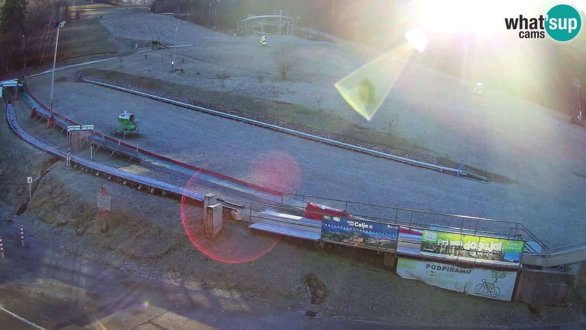 Celjska Koča – vista dall’hotel