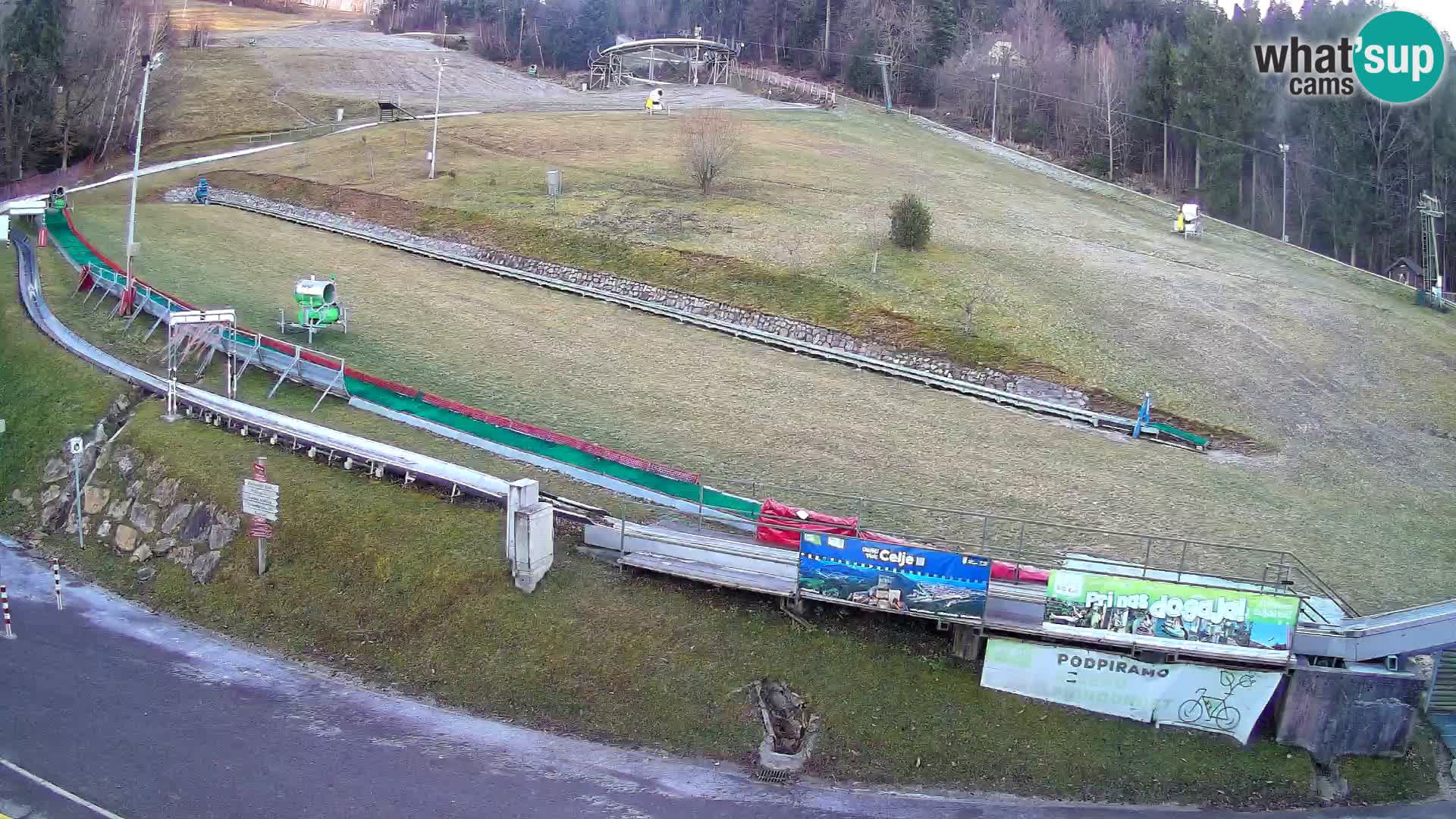 Celjska Koča – Blick vom Hotel