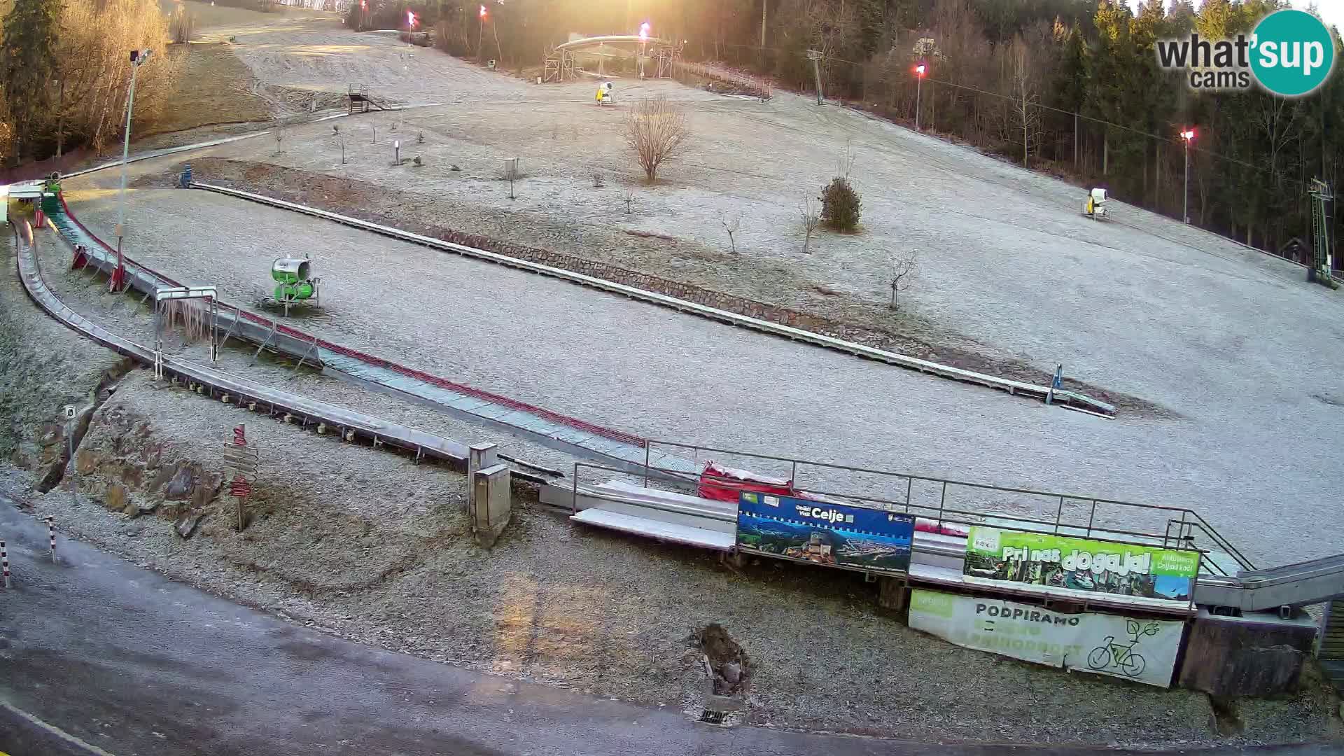 Celjska Koča – Blick vom Hotel