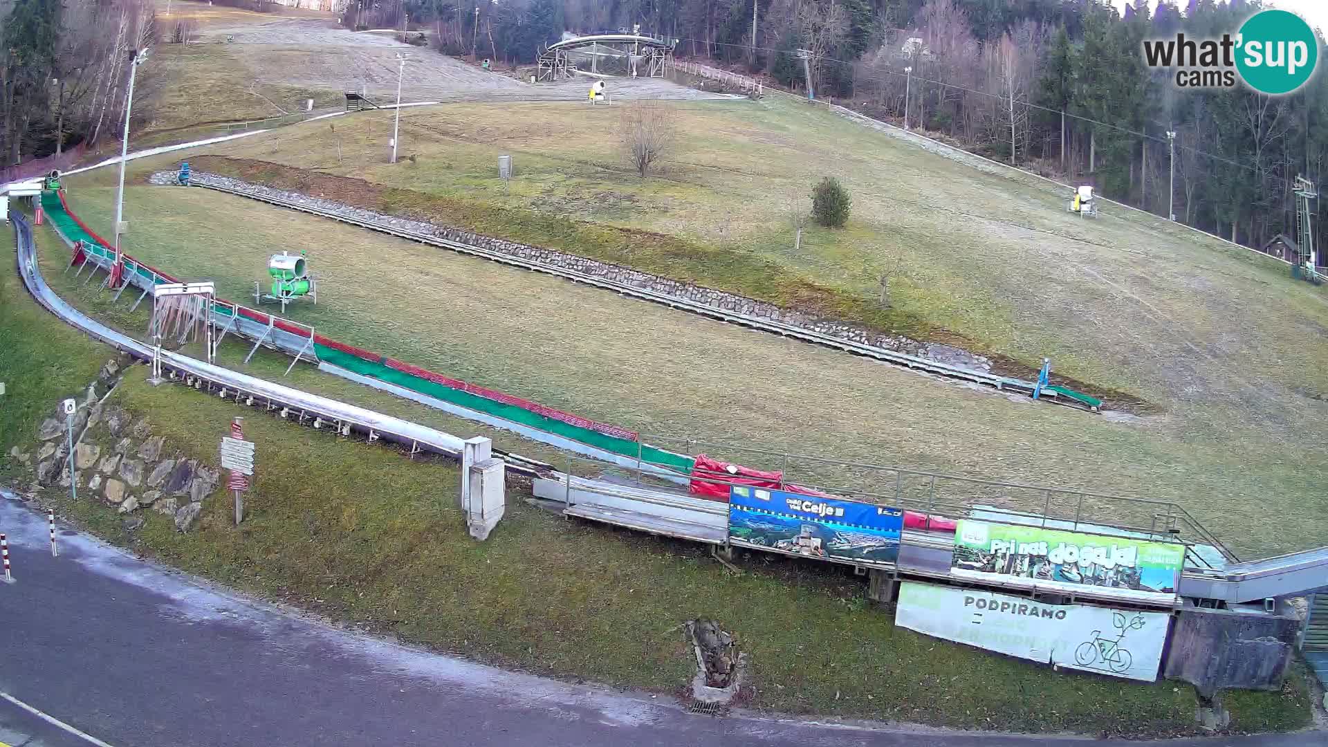 Celjska Koča – Blick vom Hotel