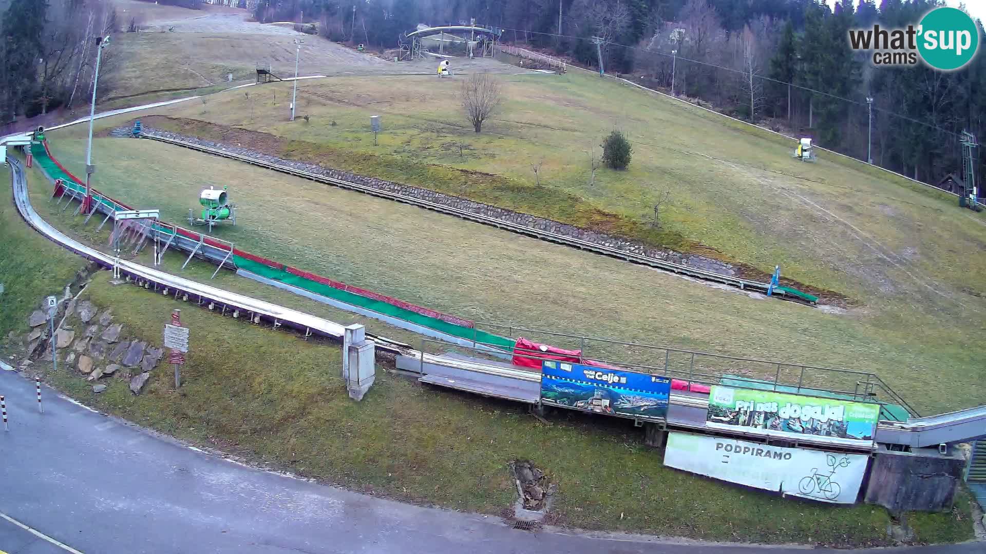 Celjska Koča – Blick vom Hotel