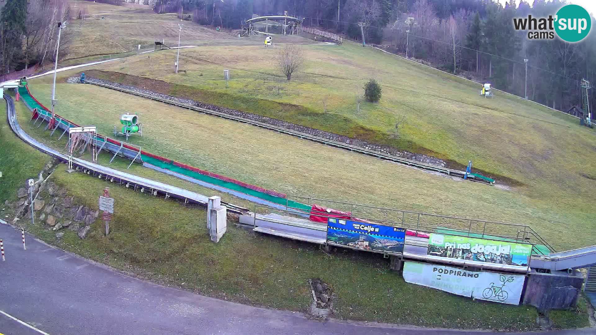 Celjska Koča – Blick vom Hotel