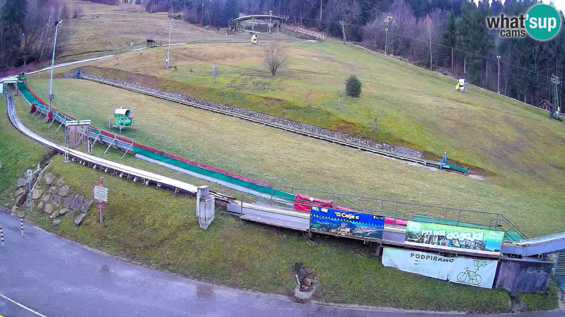 Celjska Koča – Blick vom Hotel