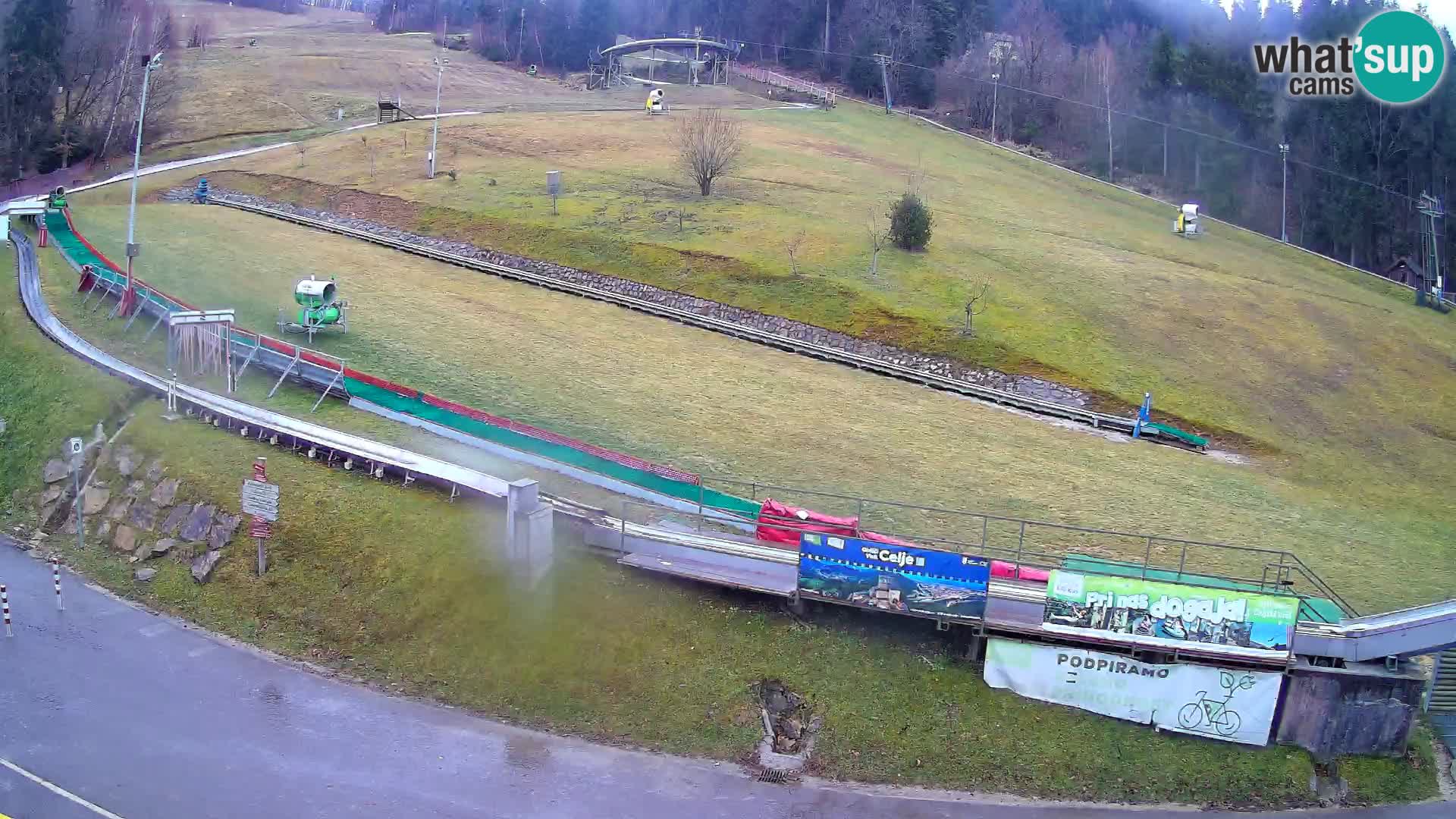 Celjska Koča – Blick vom Hotel