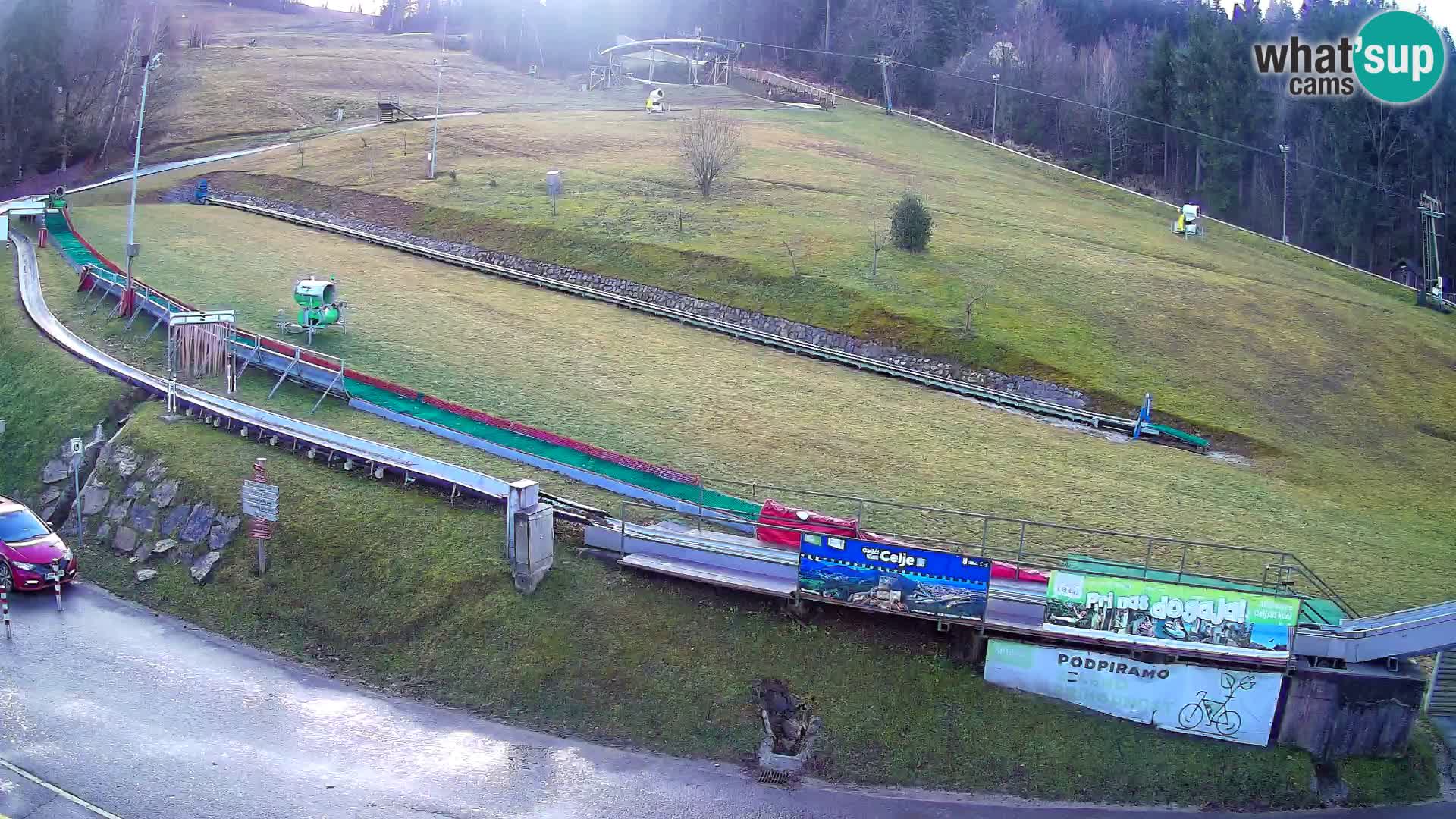 Celjska Koča – Blick vom Hotel