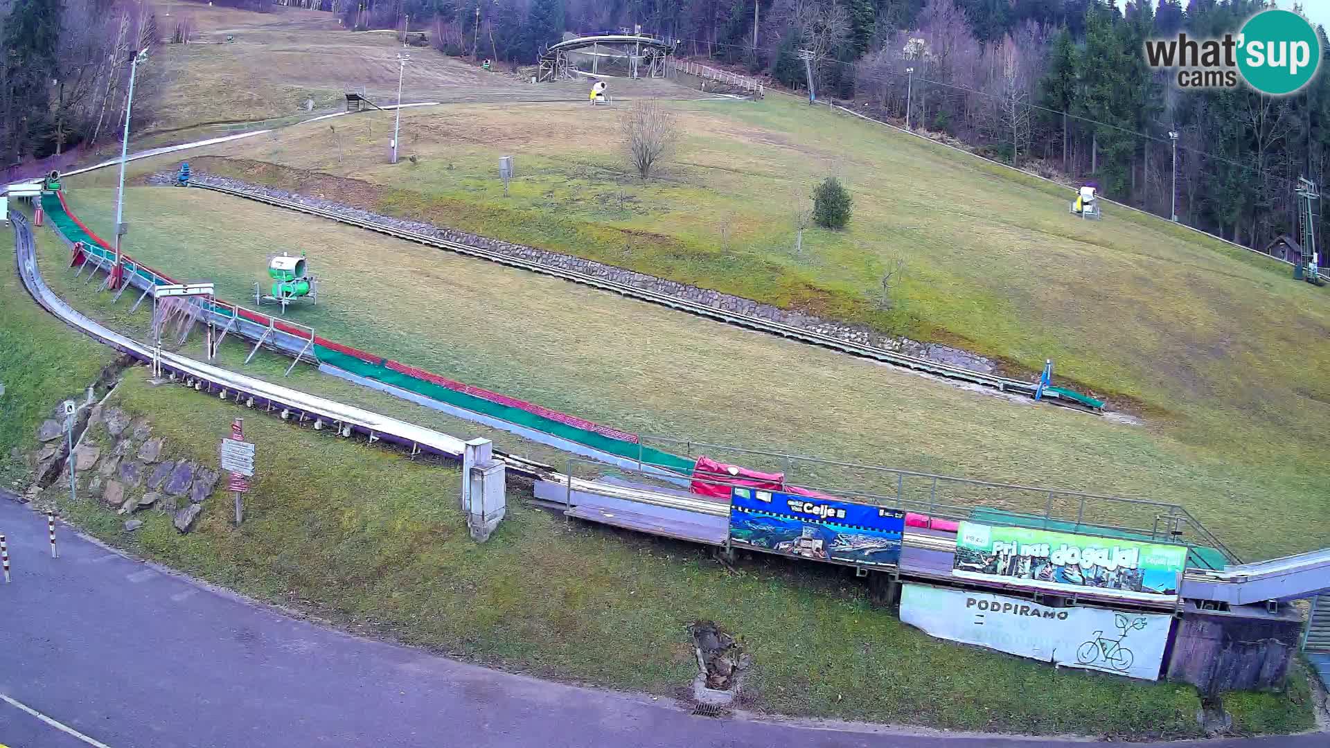 Celjska Koča – Blick vom Hotel