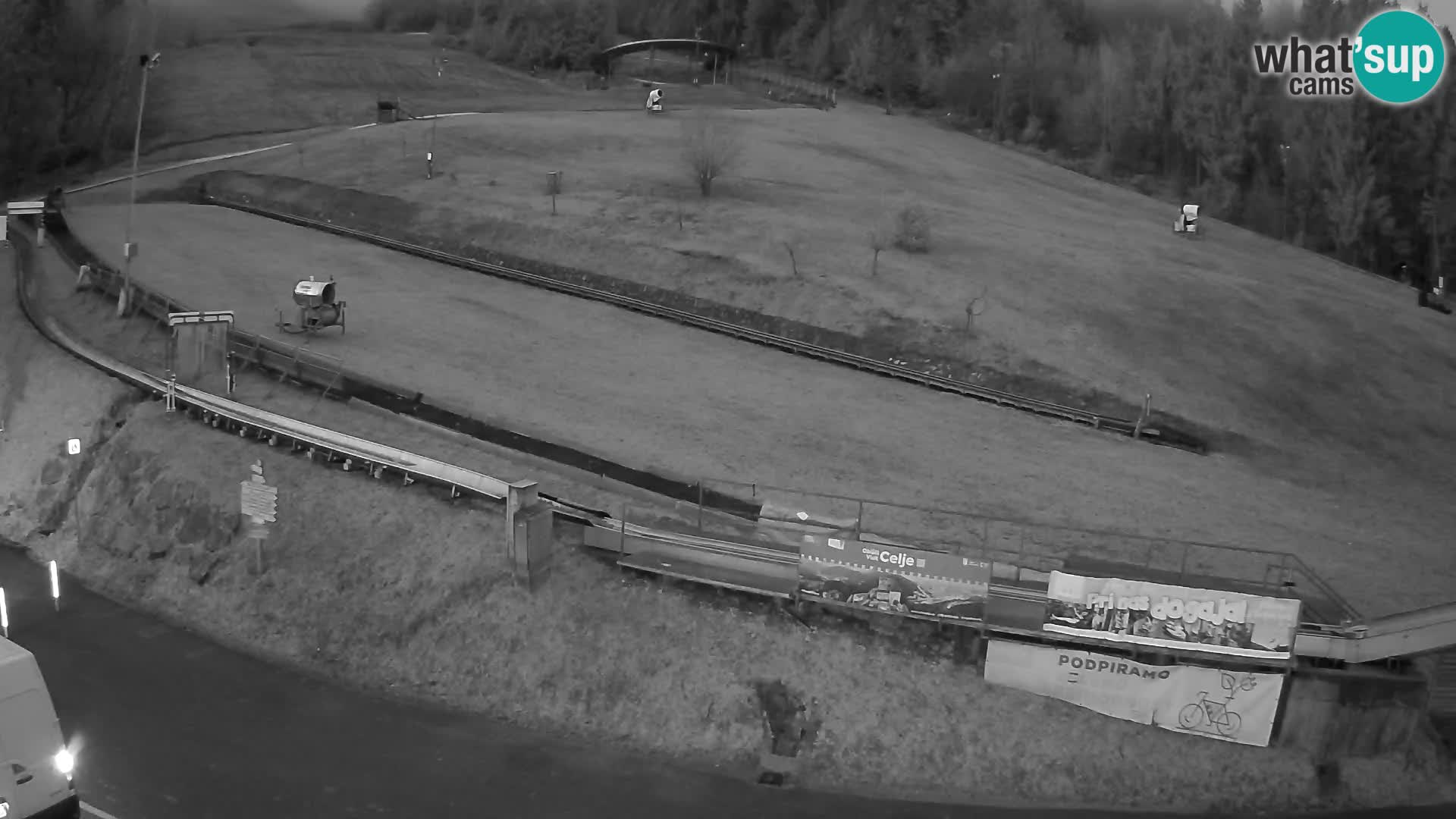 Celjska Koča – Blick vom Hotel