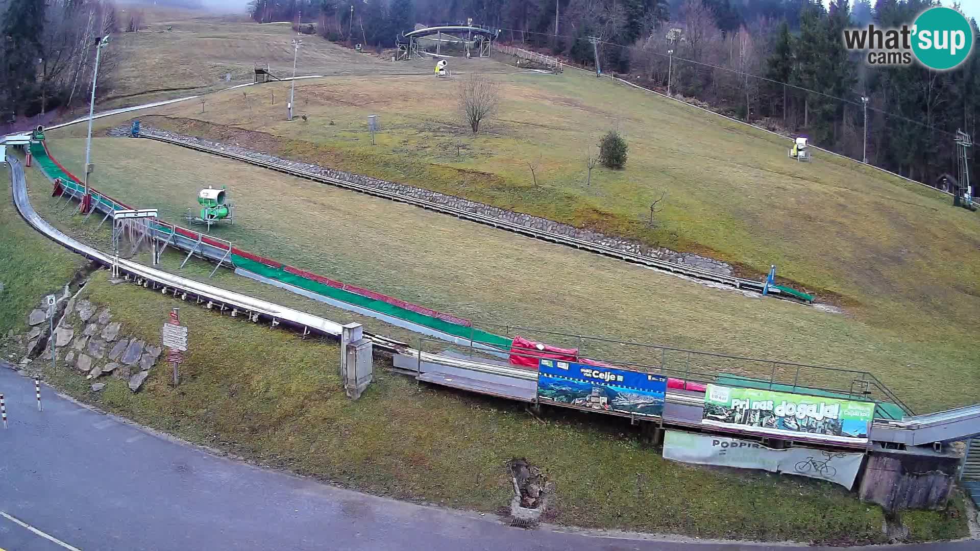 Celjska Koča – Blick vom Hotel