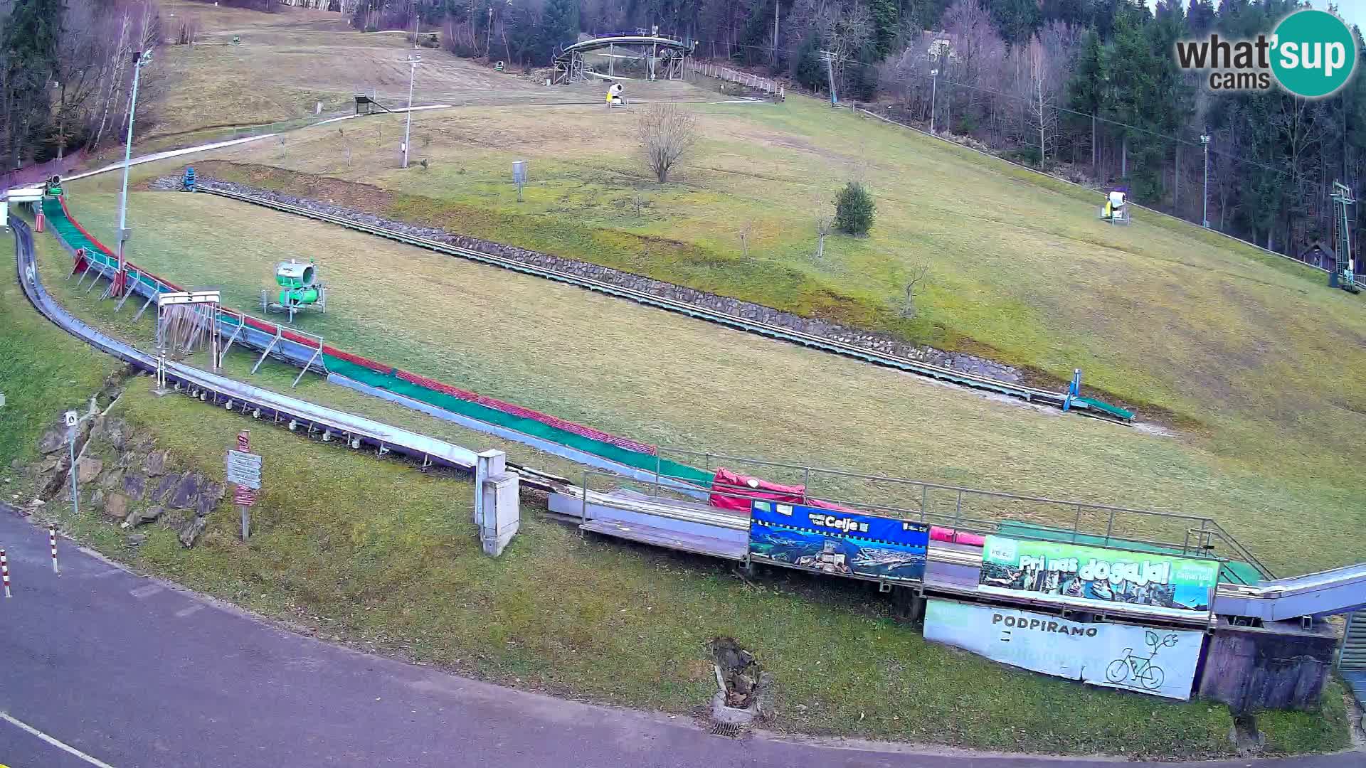 Celjska Koča – Blick vom Hotel