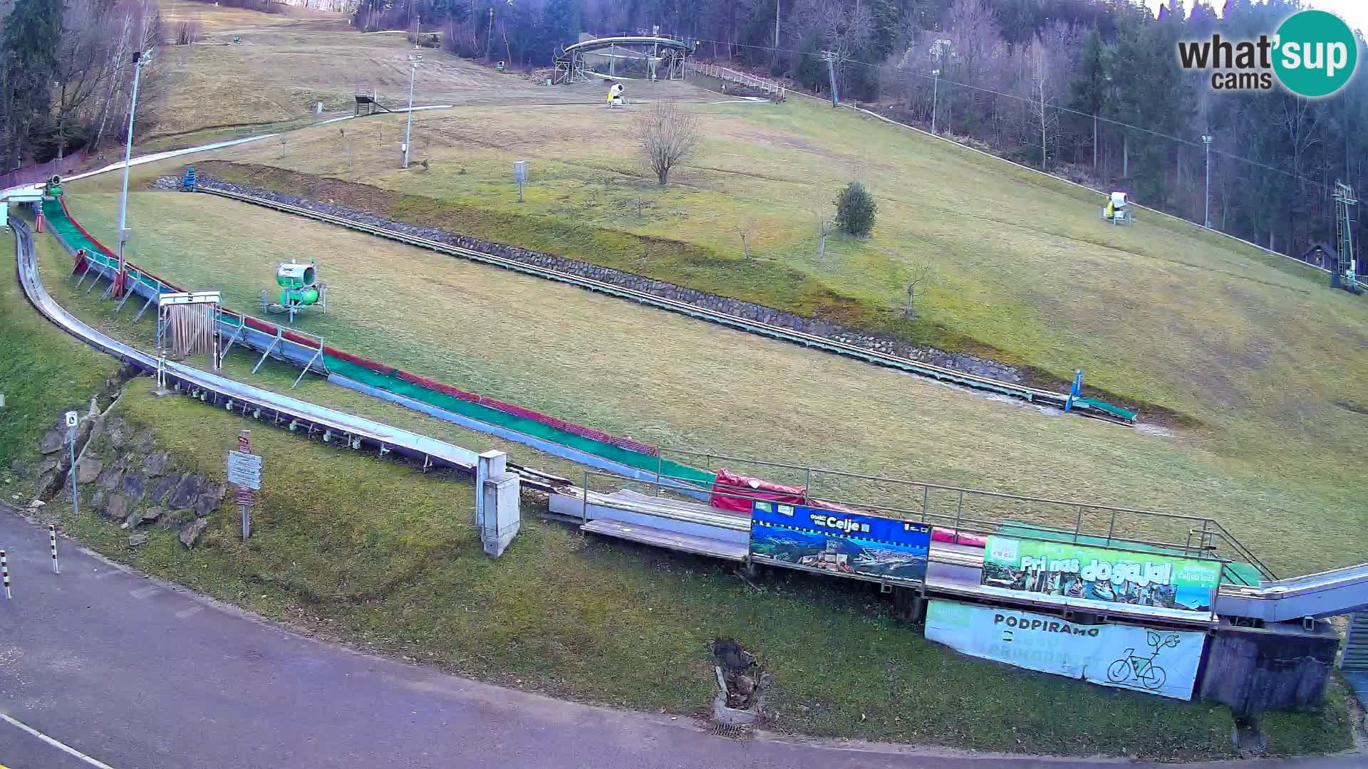 Celjska Koča – Blick vom Hotel