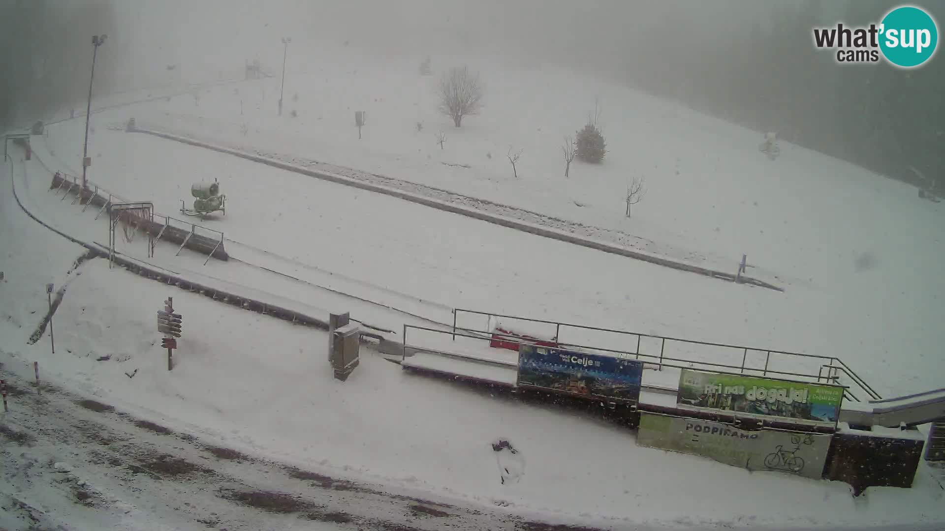 Celjska Koča – pogled s hotela