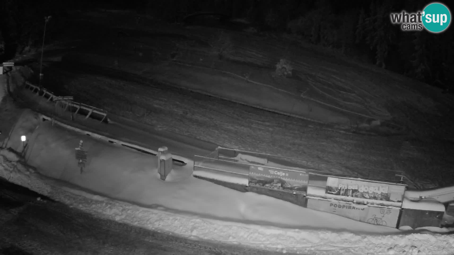 Celjska Koča – Blick vom Hotel