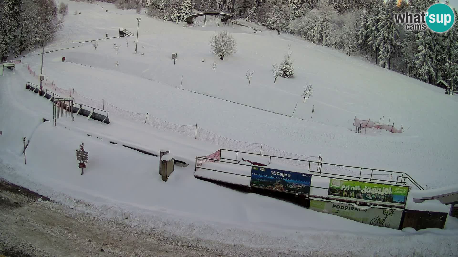 Celjska Koča – vista dall’hotel