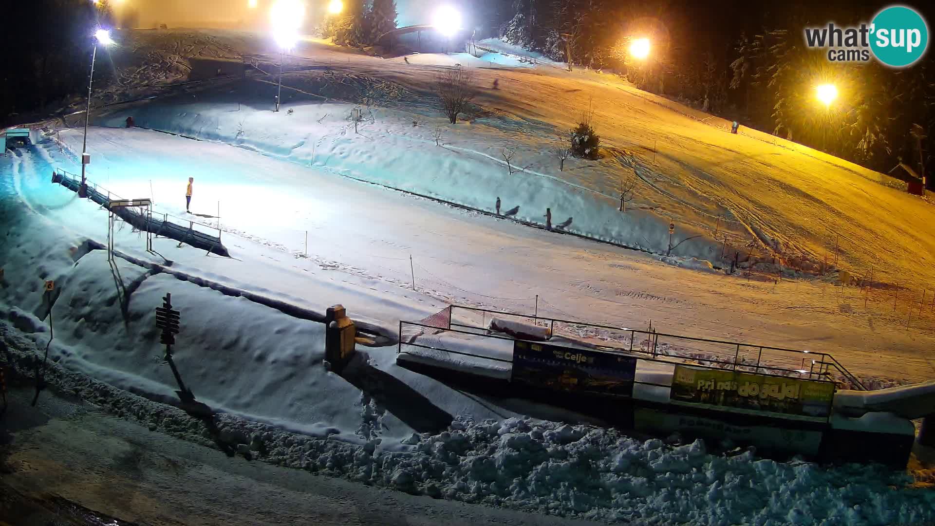 Celjska Koča – Blick vom Hotel