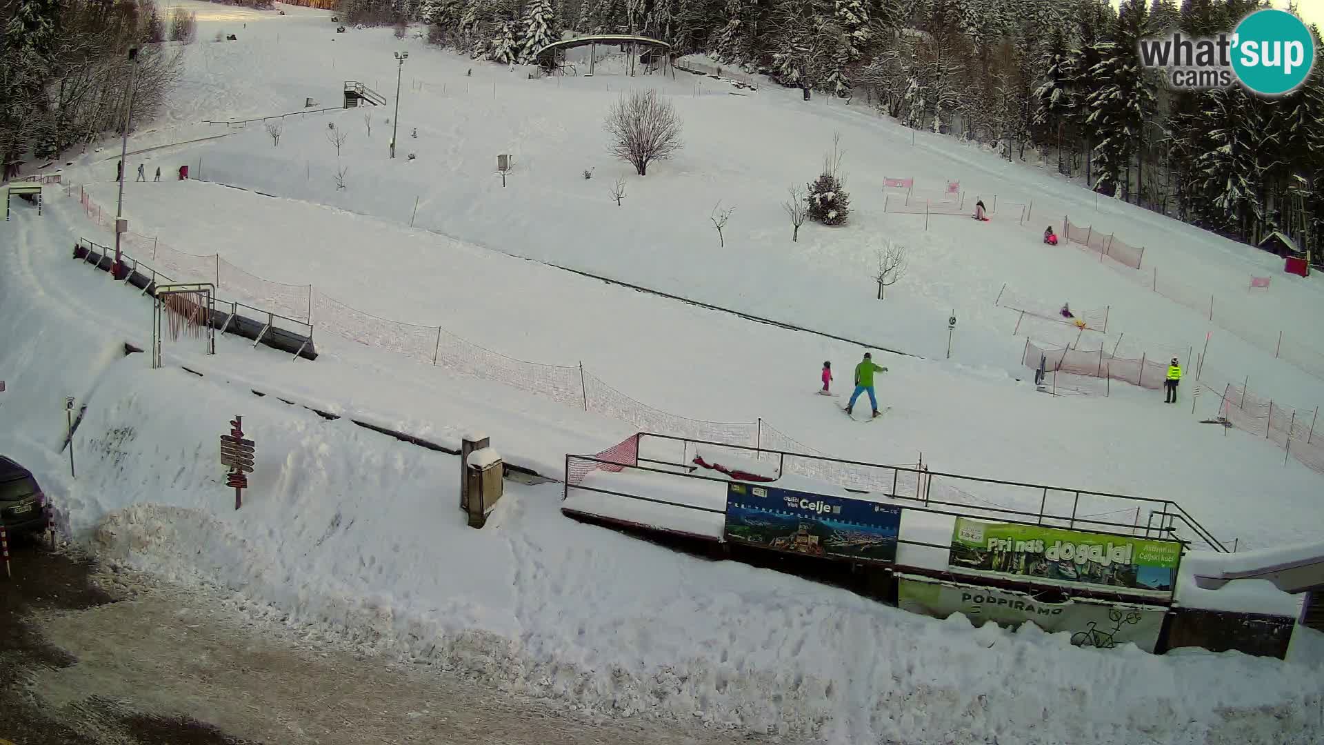 Celjska Koča – vista dall’hotel