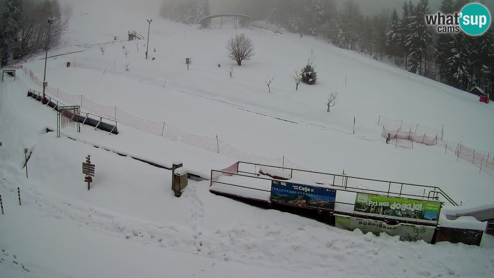 Celjska Koča – vista desde el hotel