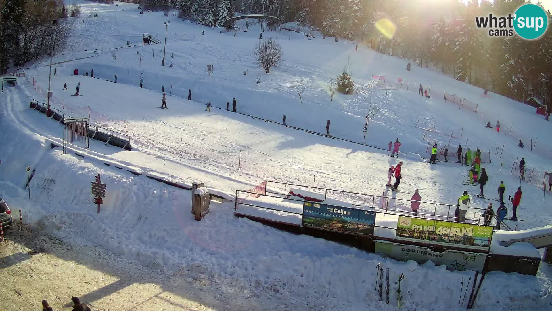 Celjska Koča – vista dall’hotel