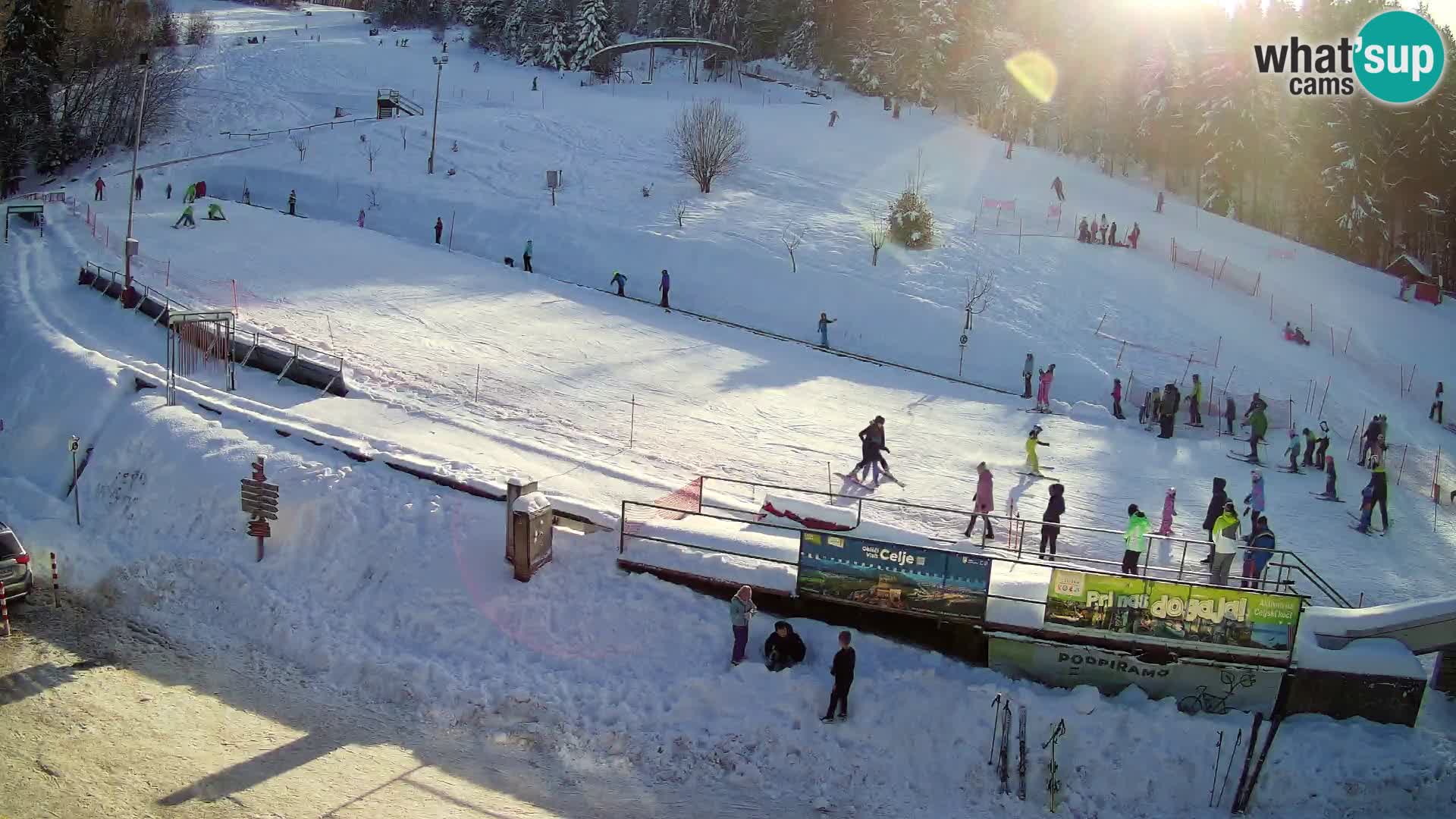 Celjska Koča – vista dall’hotel
