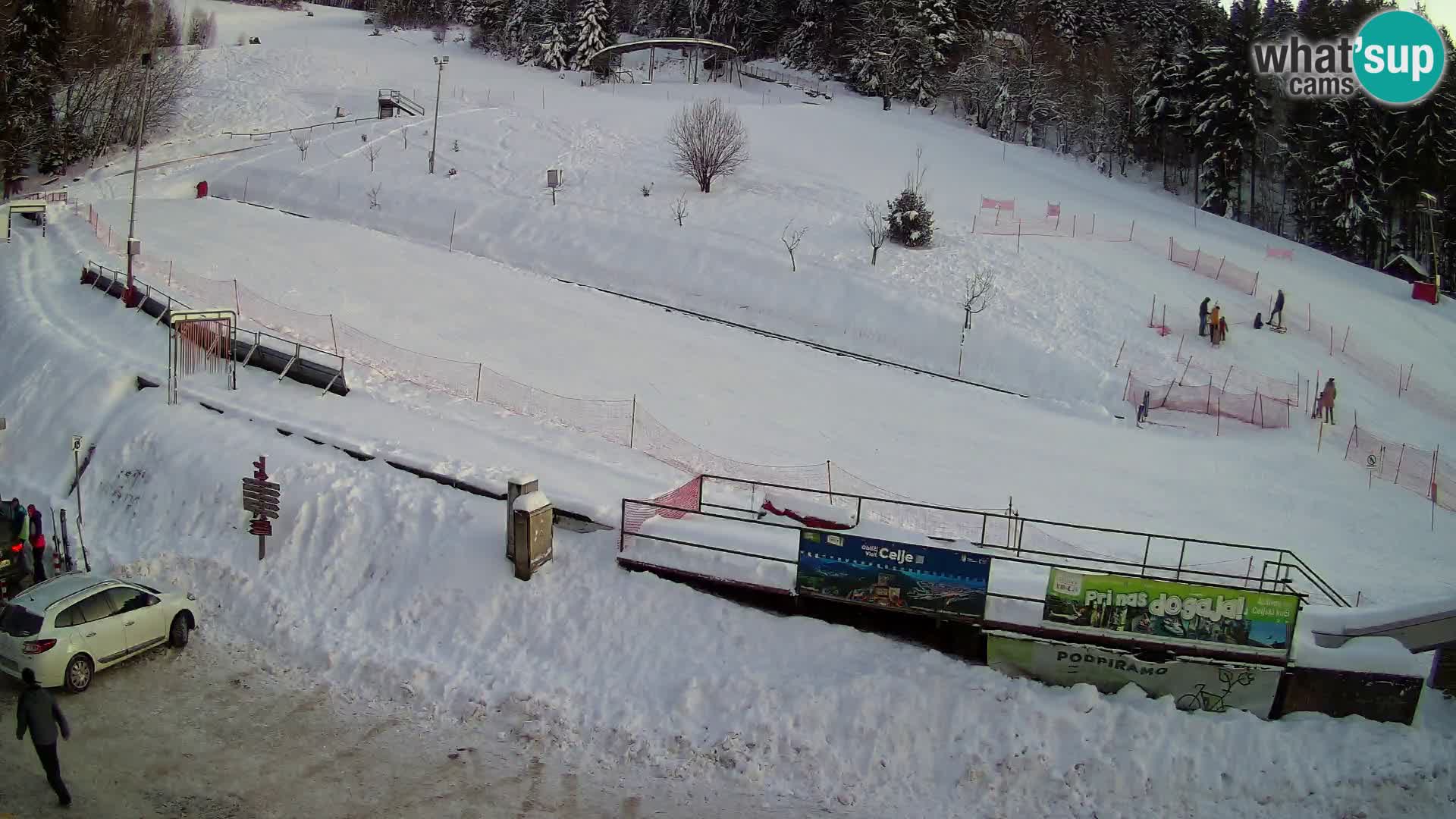 Celjska Koča – pogled s hotela