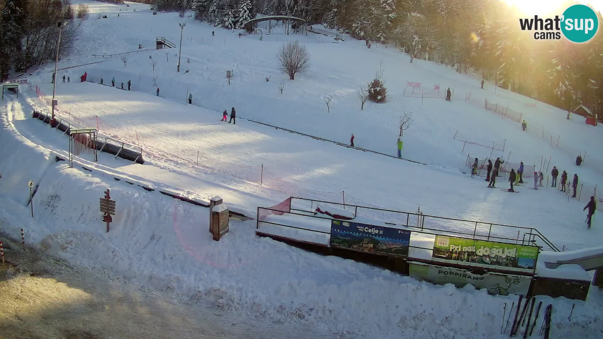 Celjska Koča – vista dall’hotel