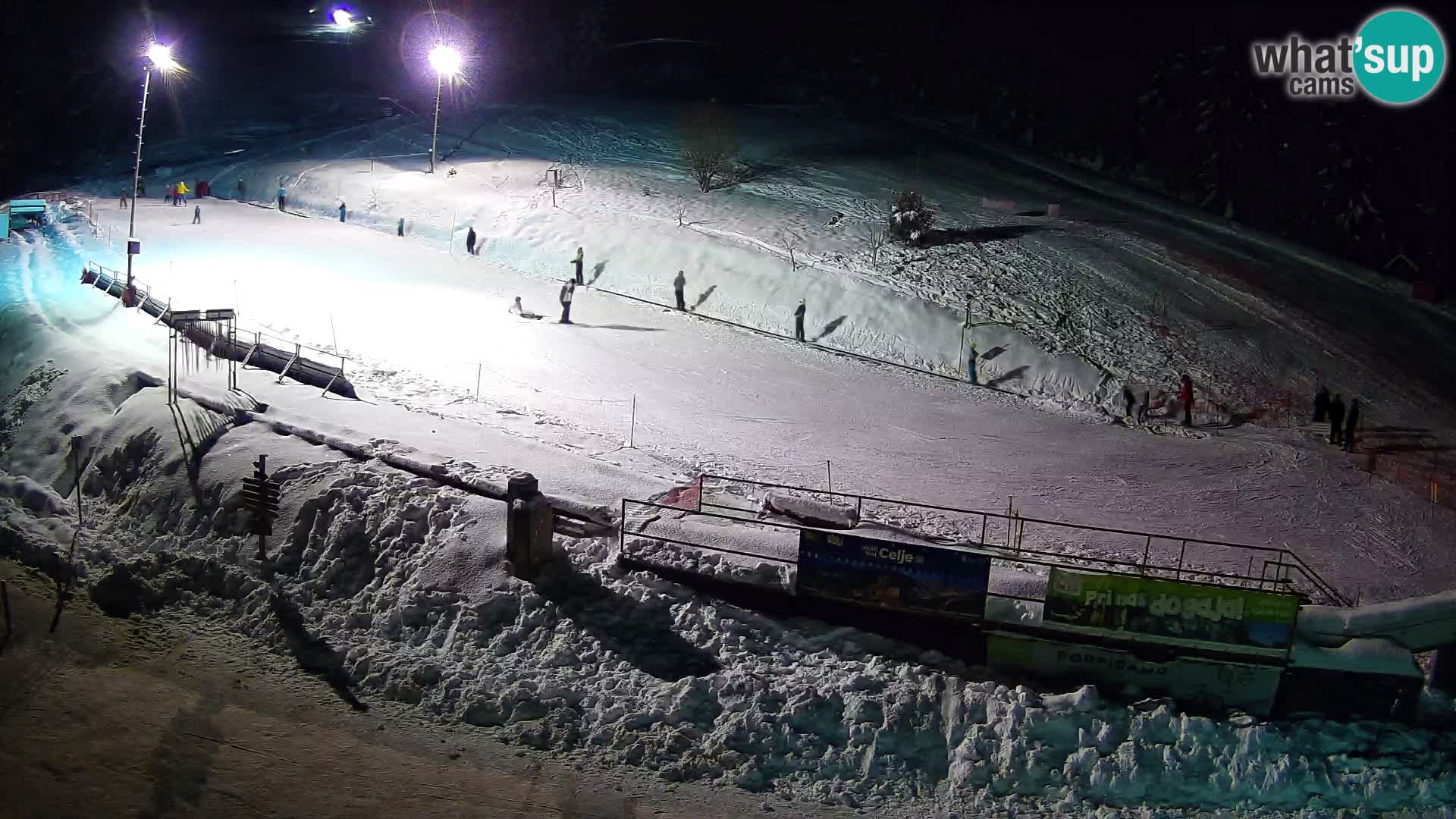 Celjska Koča – Blick vom Hotel