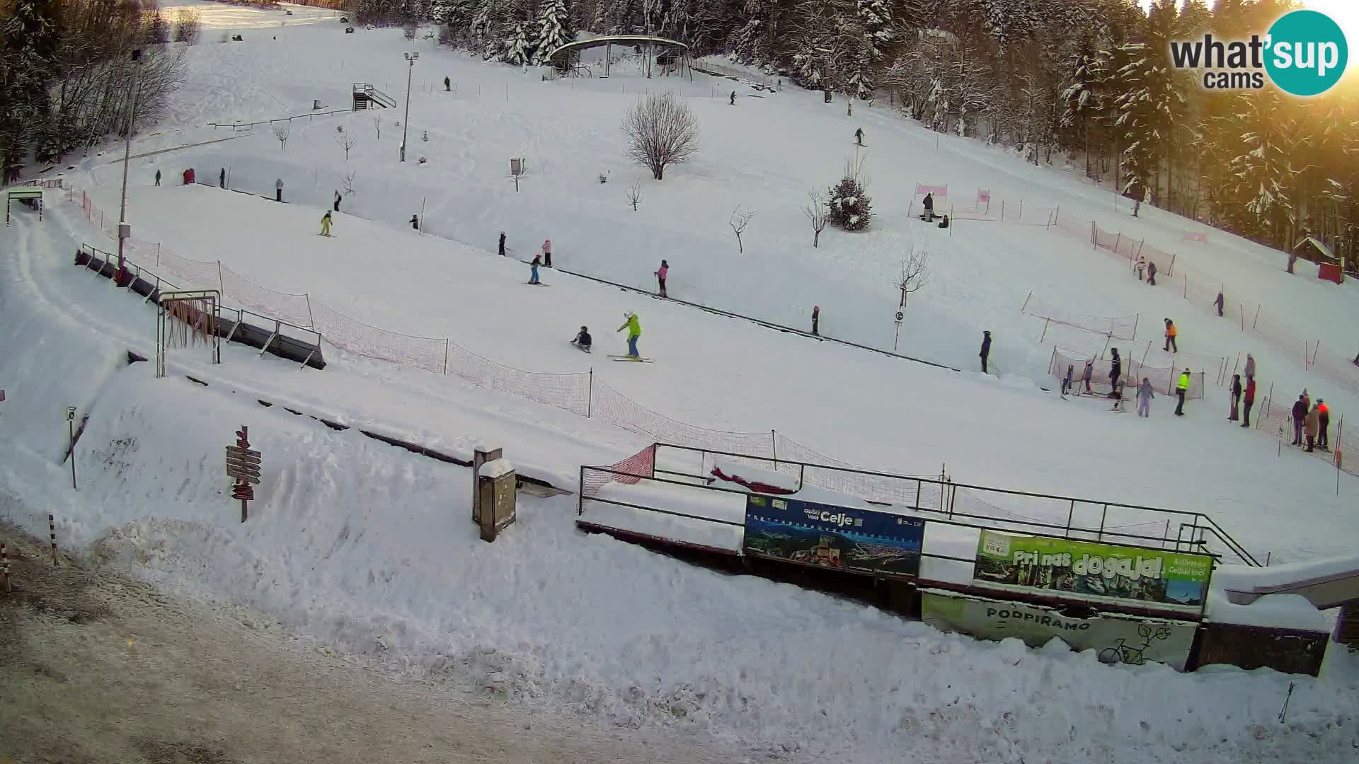 Celjska Koča – vista dall’hotel