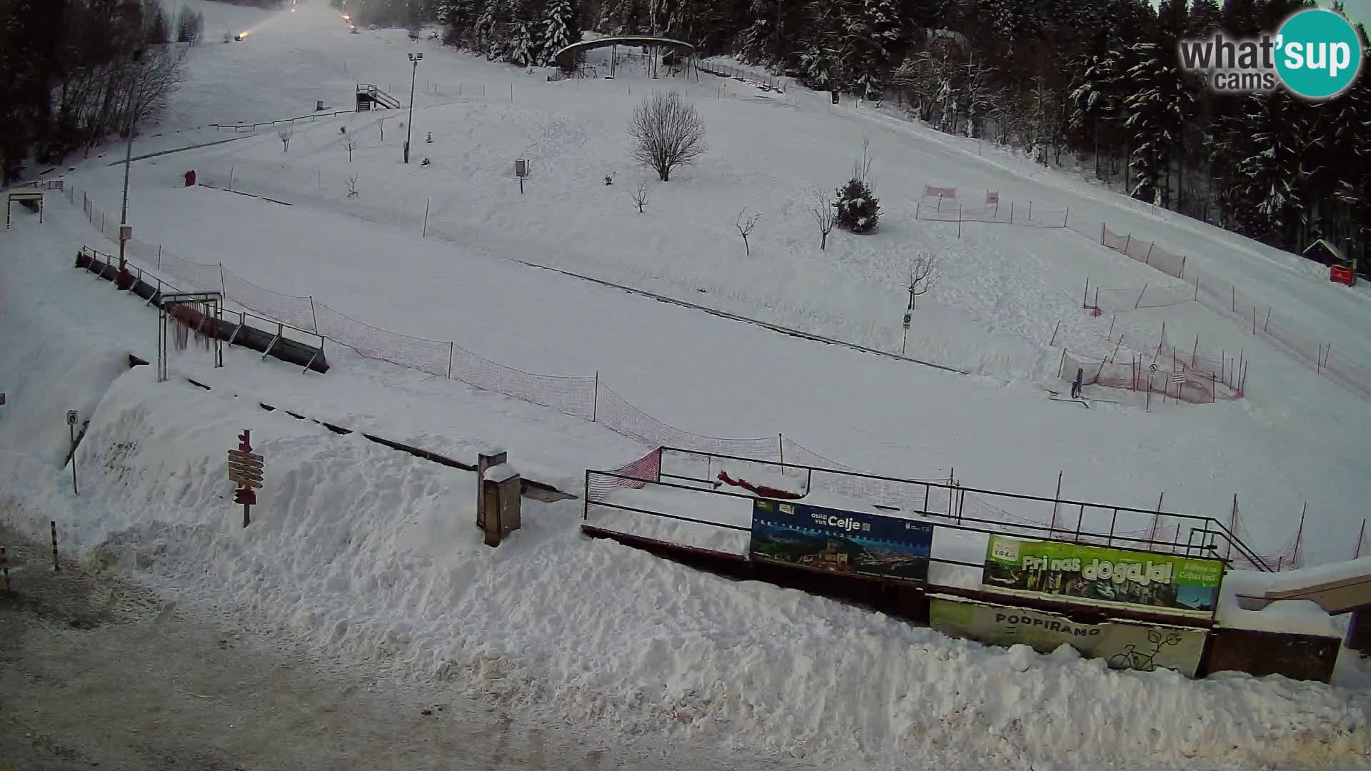 Celjska Koča – vista dall’hotel