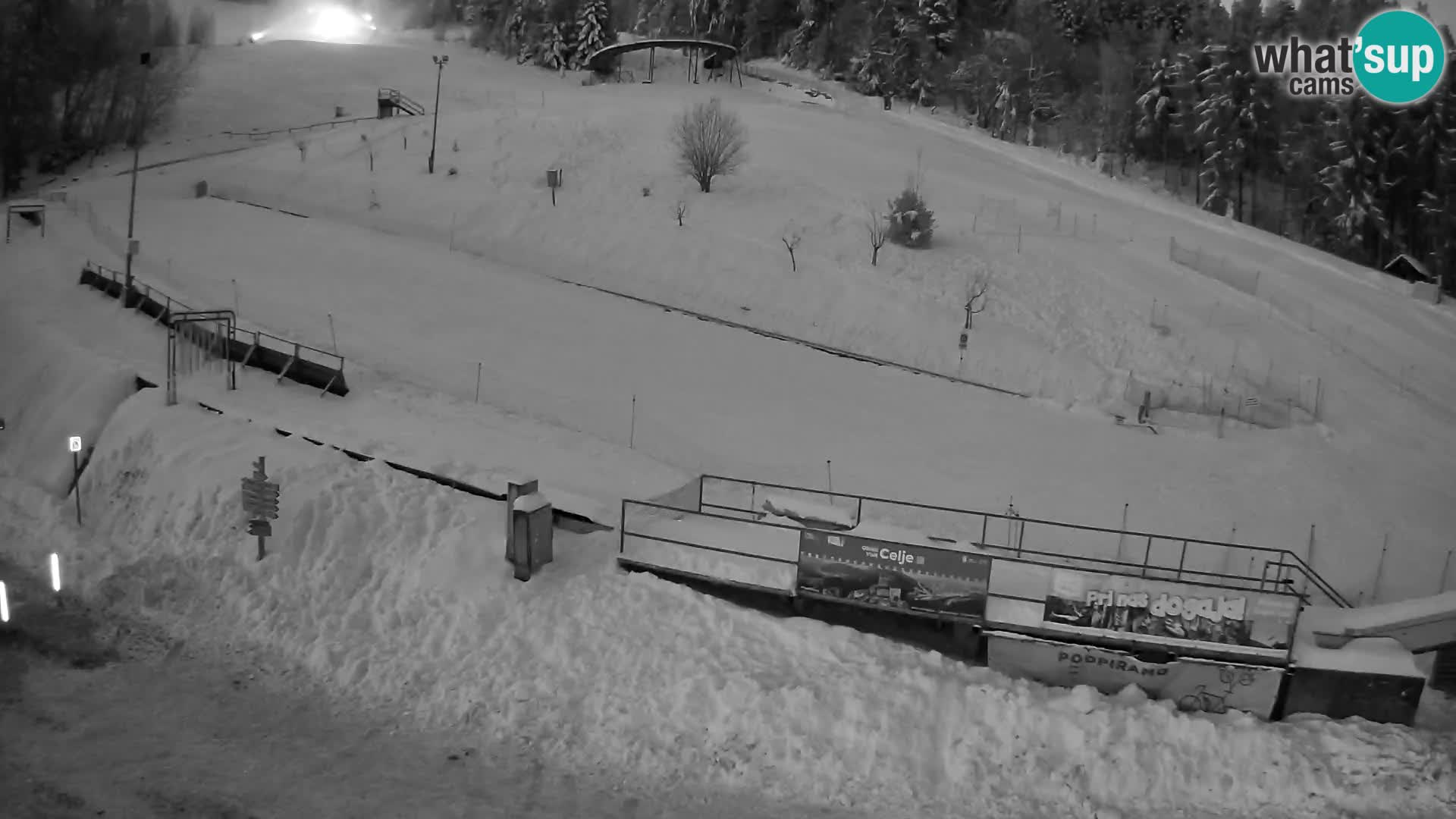 Celjska Koča – vista dall’hotel