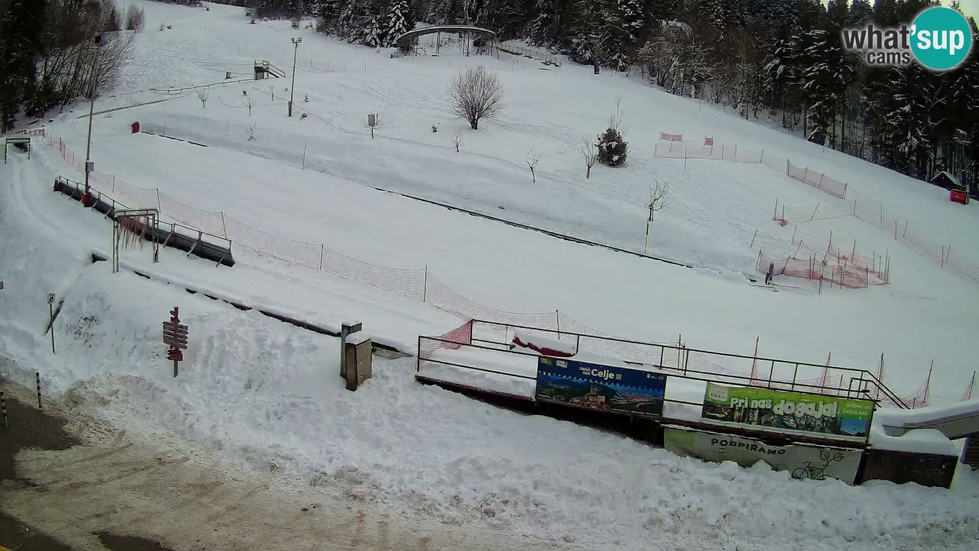 Celjska Koča – vista desde el hotel