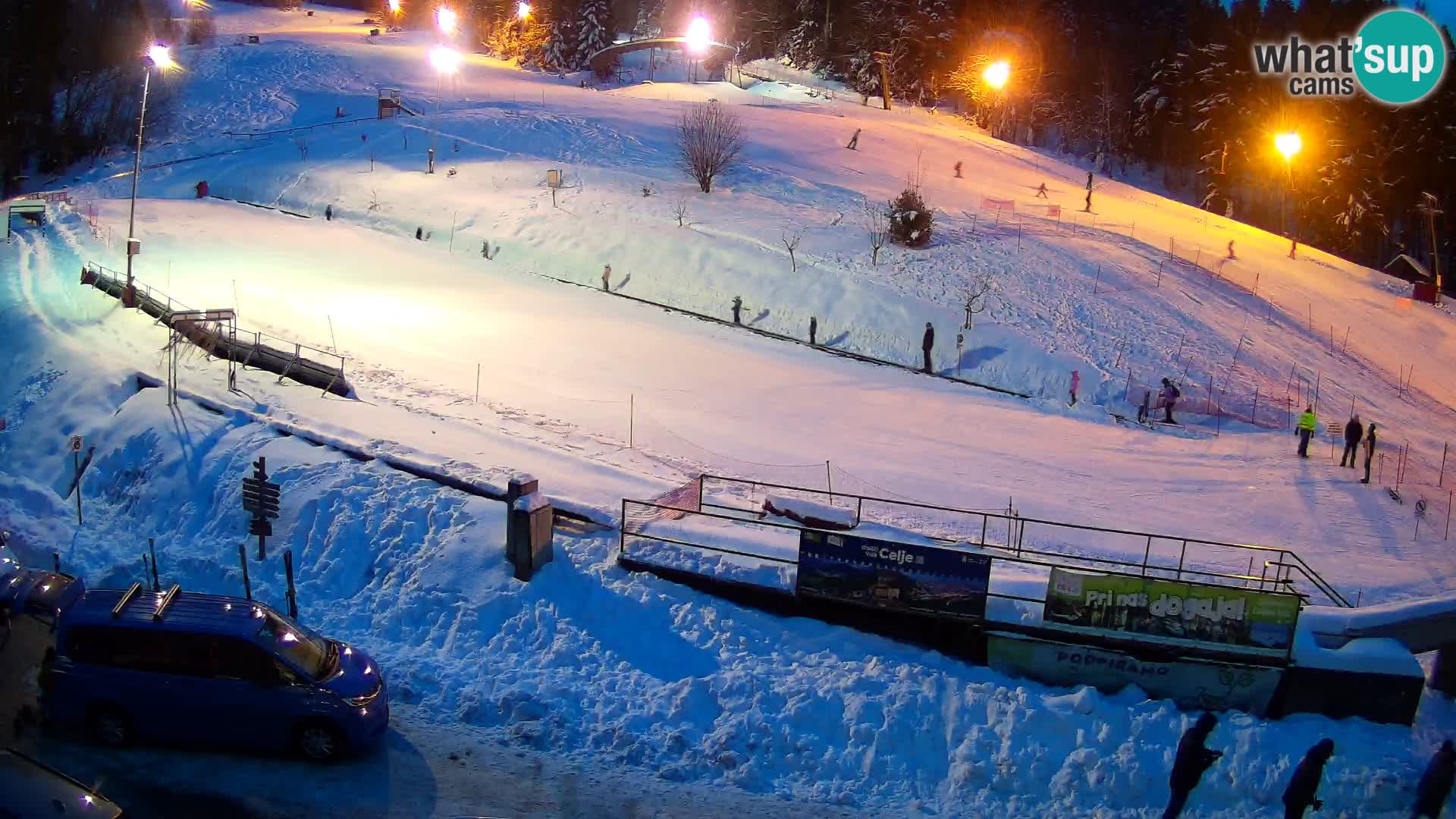 Celjska Koča – vista desde el hotel
