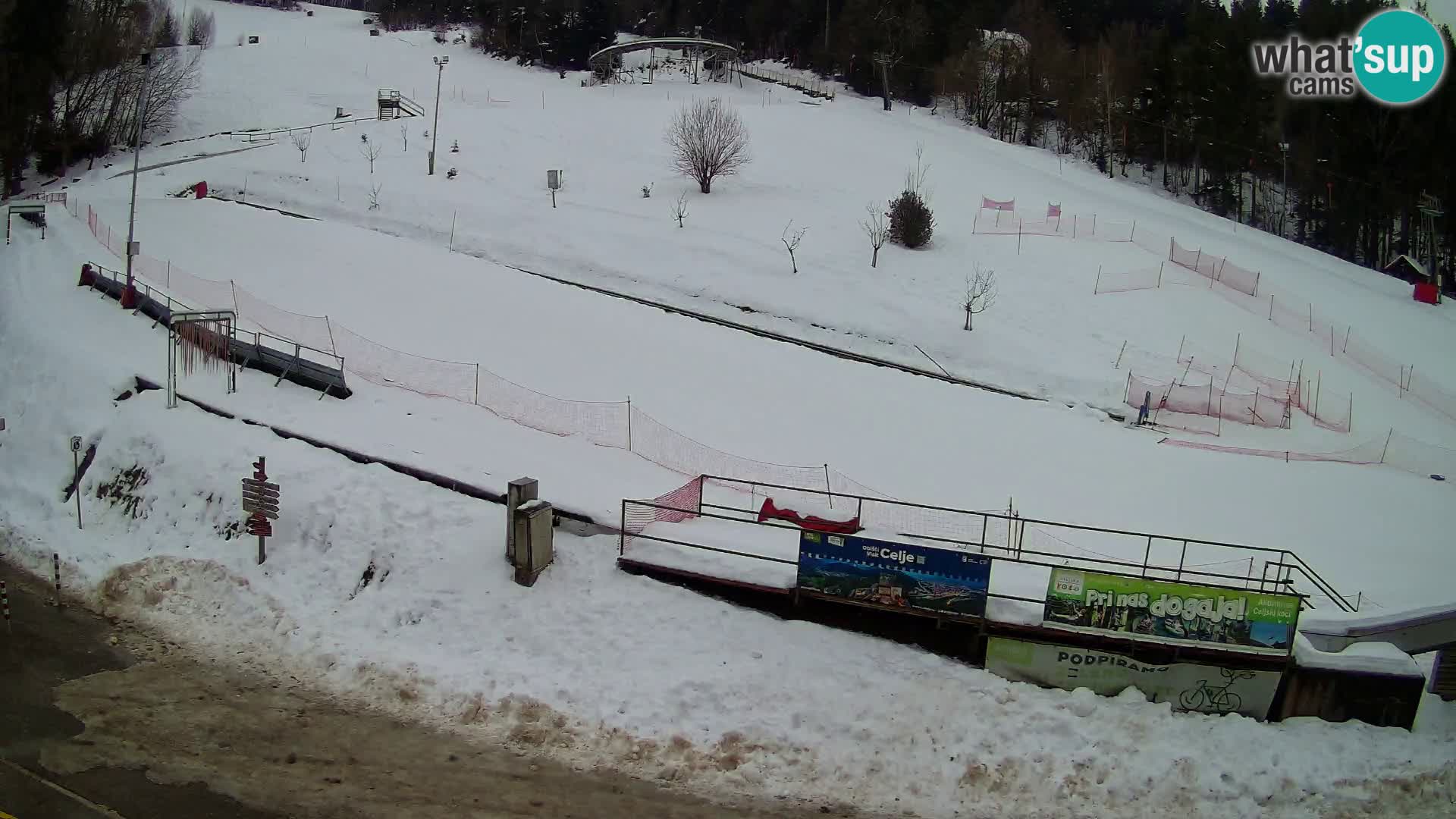Celjska Koča – vista desde el hotel