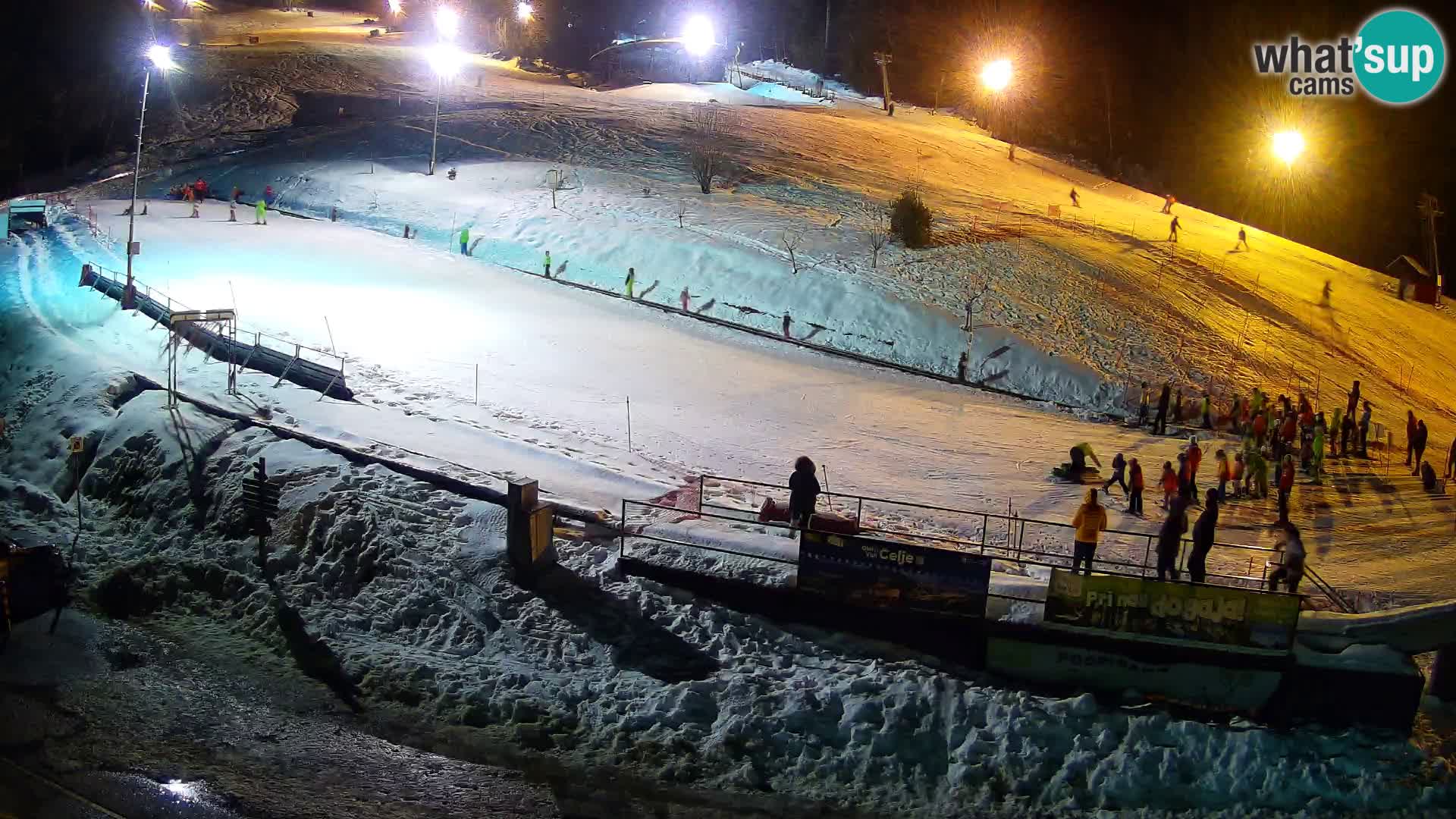 Celjska Koča – Blick vom Hotel