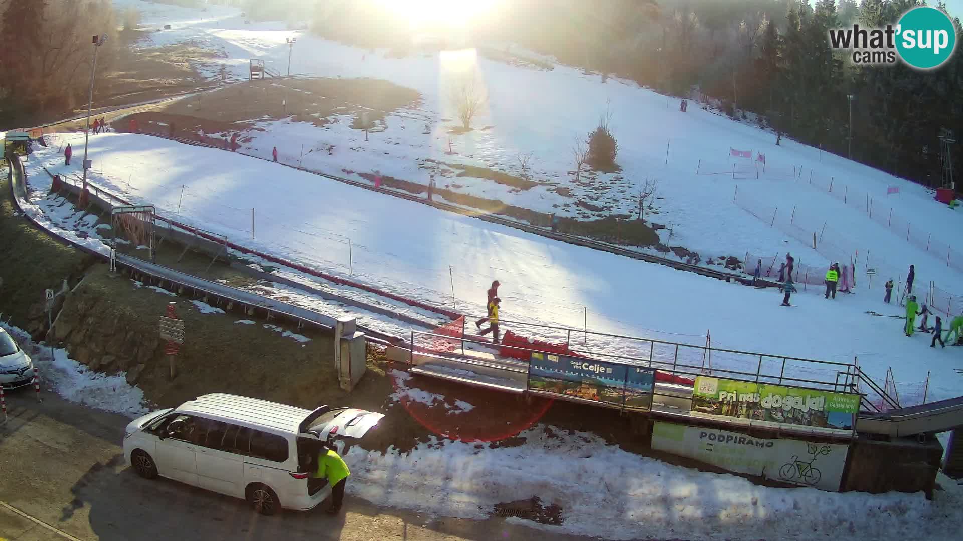 Celjska Koča – vista desde el hotel