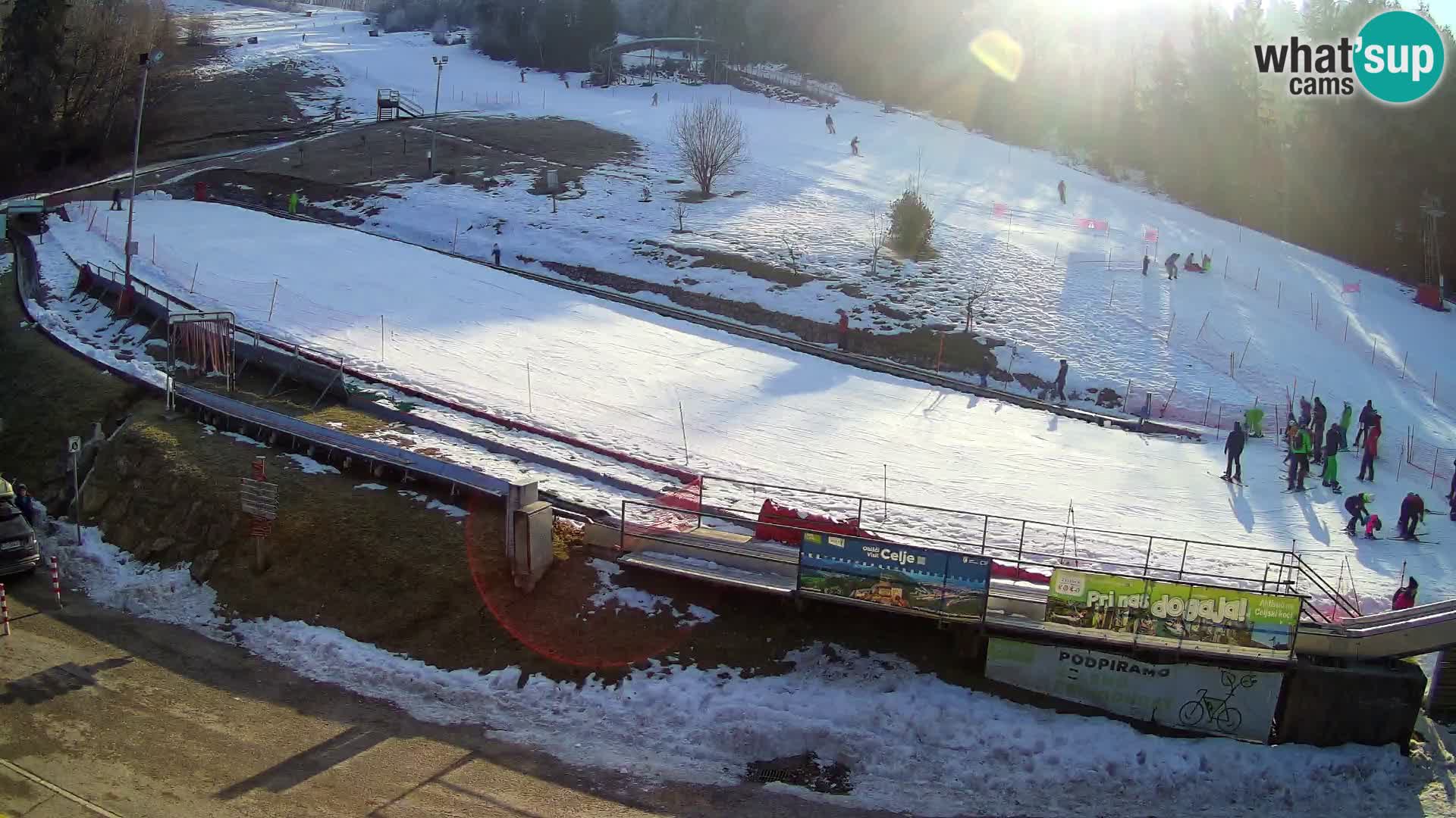 Celjska Koča – vista desde el hotel