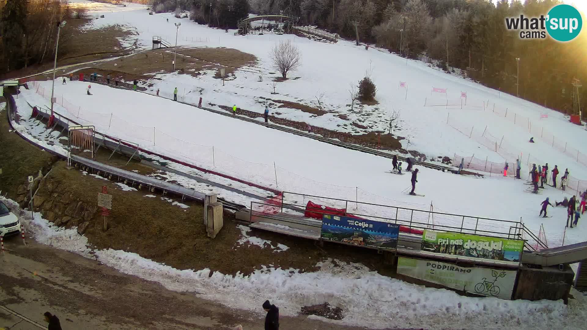 Celjska Koča – vista desde el hotel