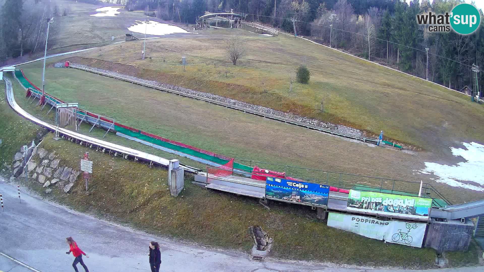 Celjska Koča – vista desde el hotel