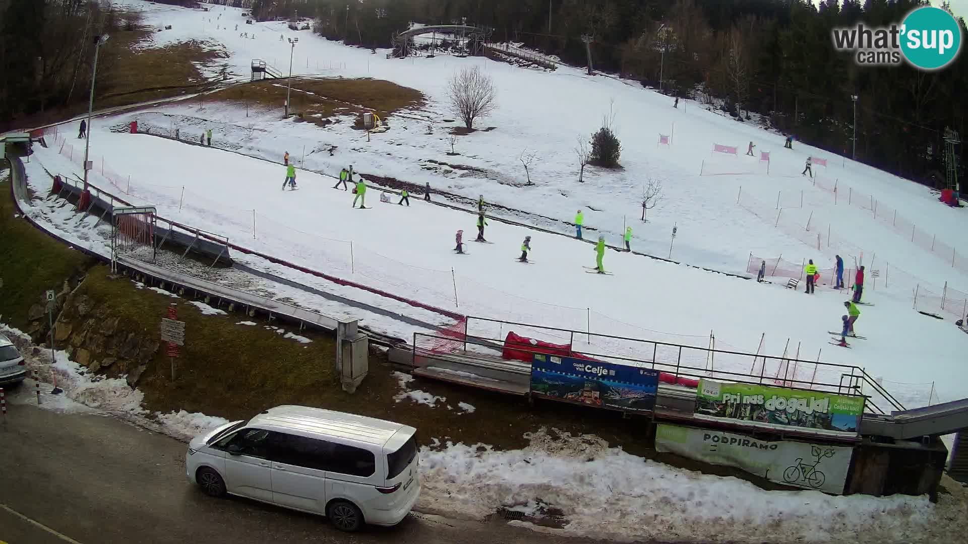 Celjska Koča – vista dall’hotel