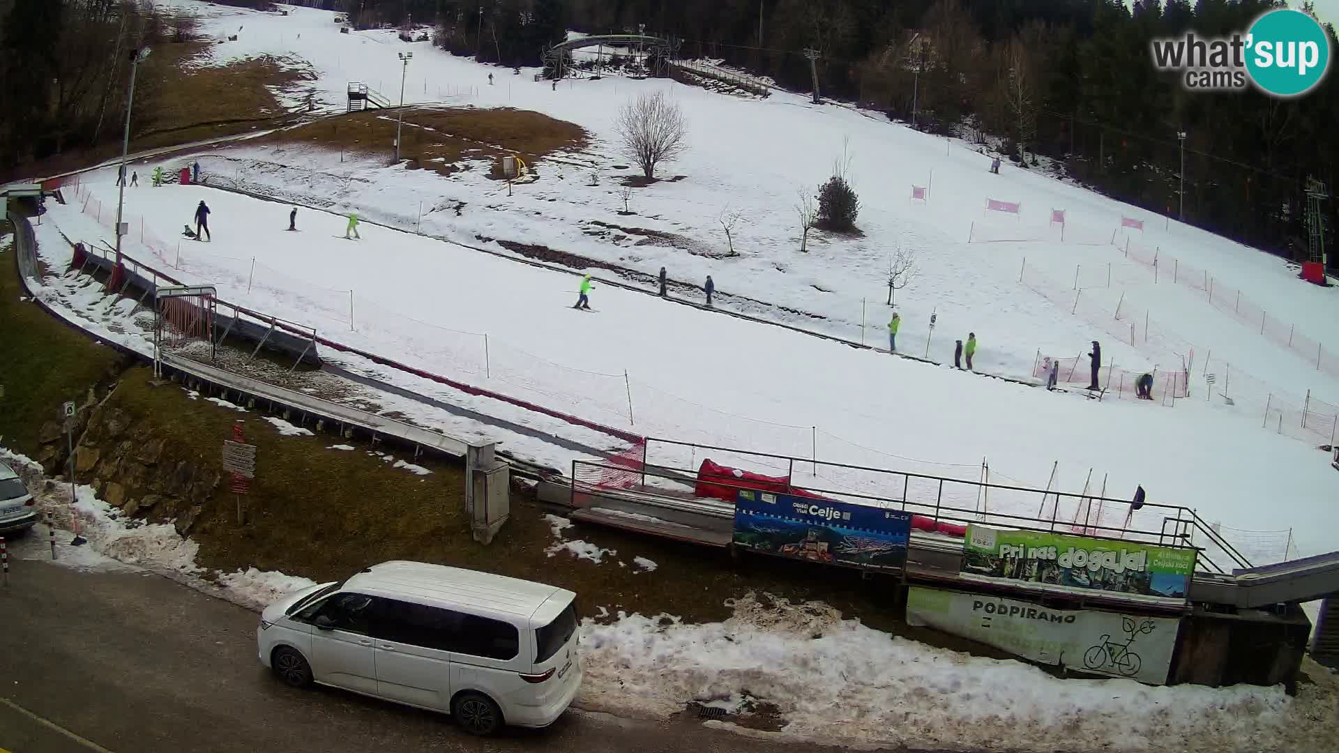 Celjska Koča – pogled s hotela