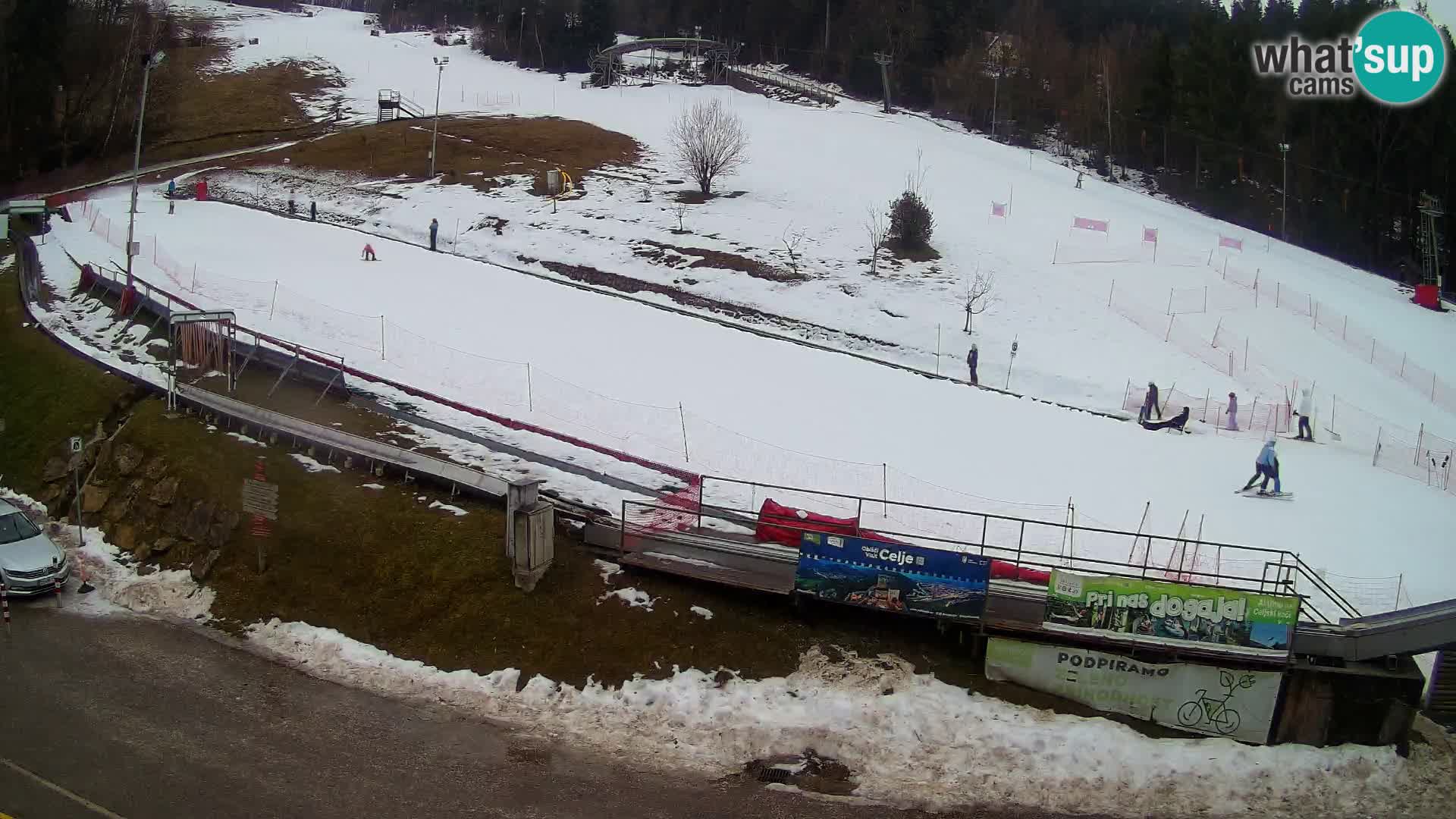 Celjska Koča – vista desde el hotel