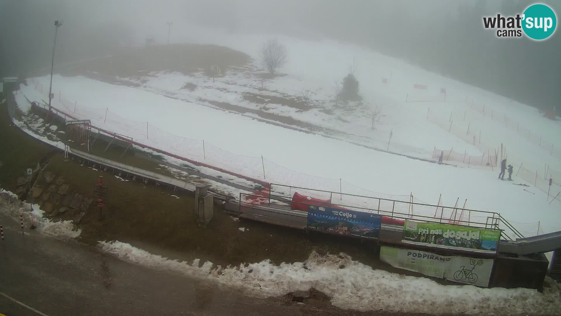 Celjska Koča – Blick vom Hotel