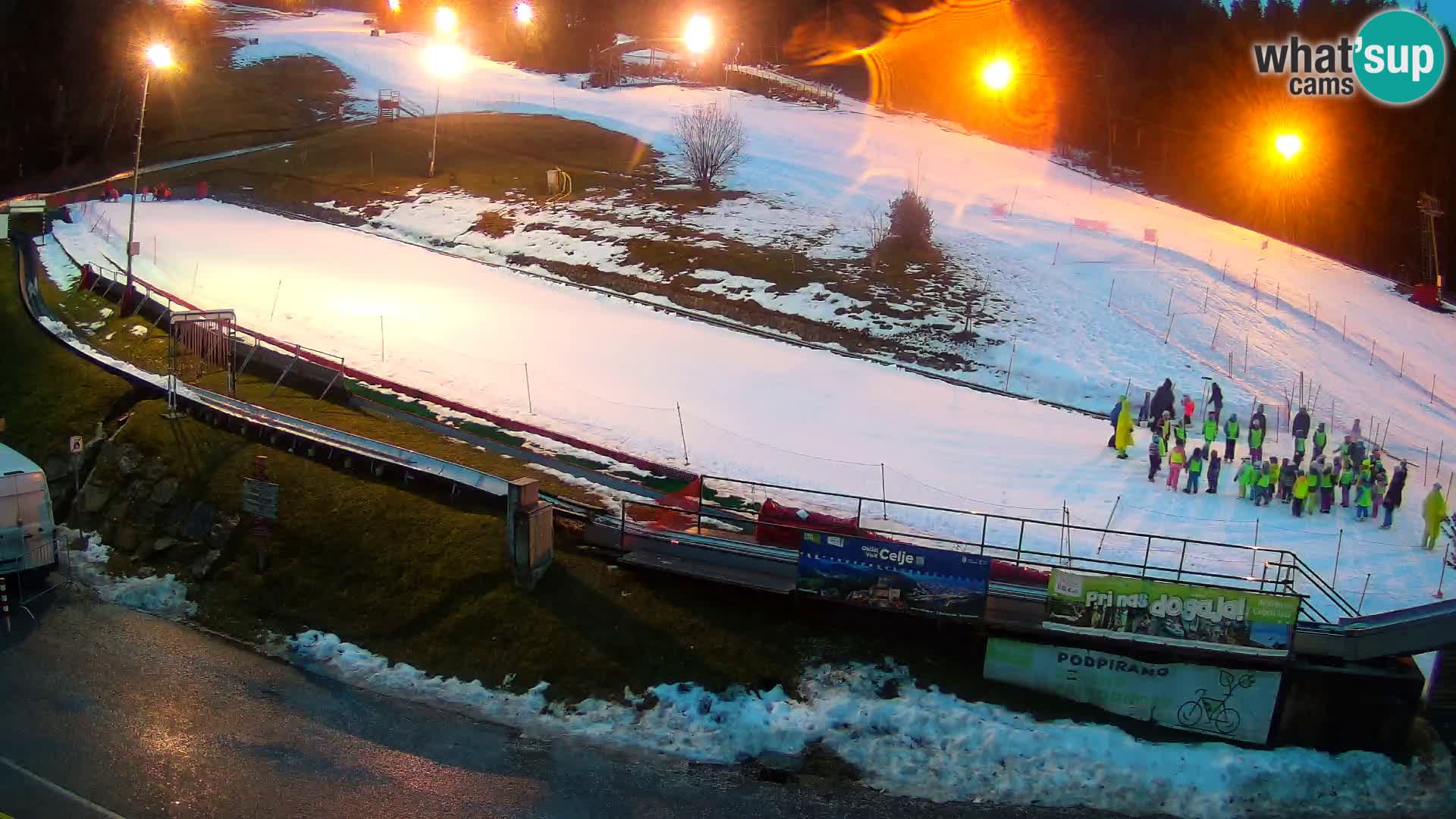 Celjska Koča – vista desde el hotel